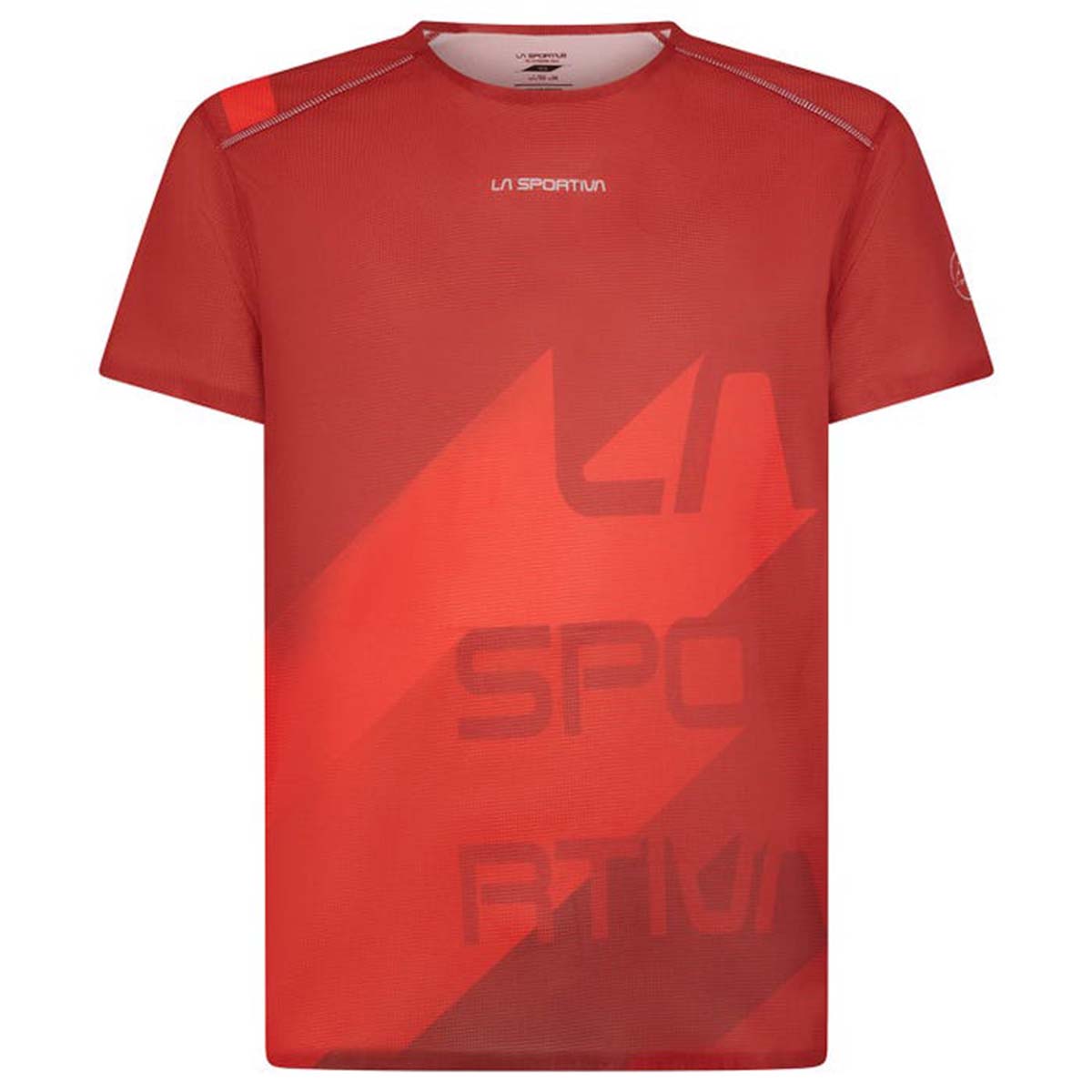 Stream Mens Running T-Shirt Red