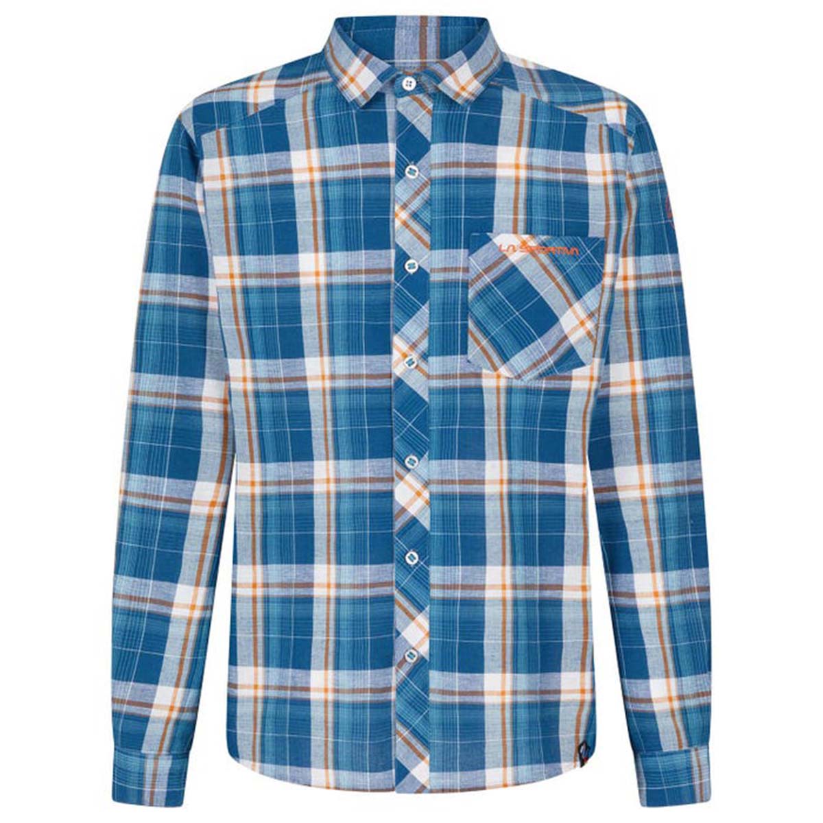 Sasquatch Mens Climbing Shirt Blue