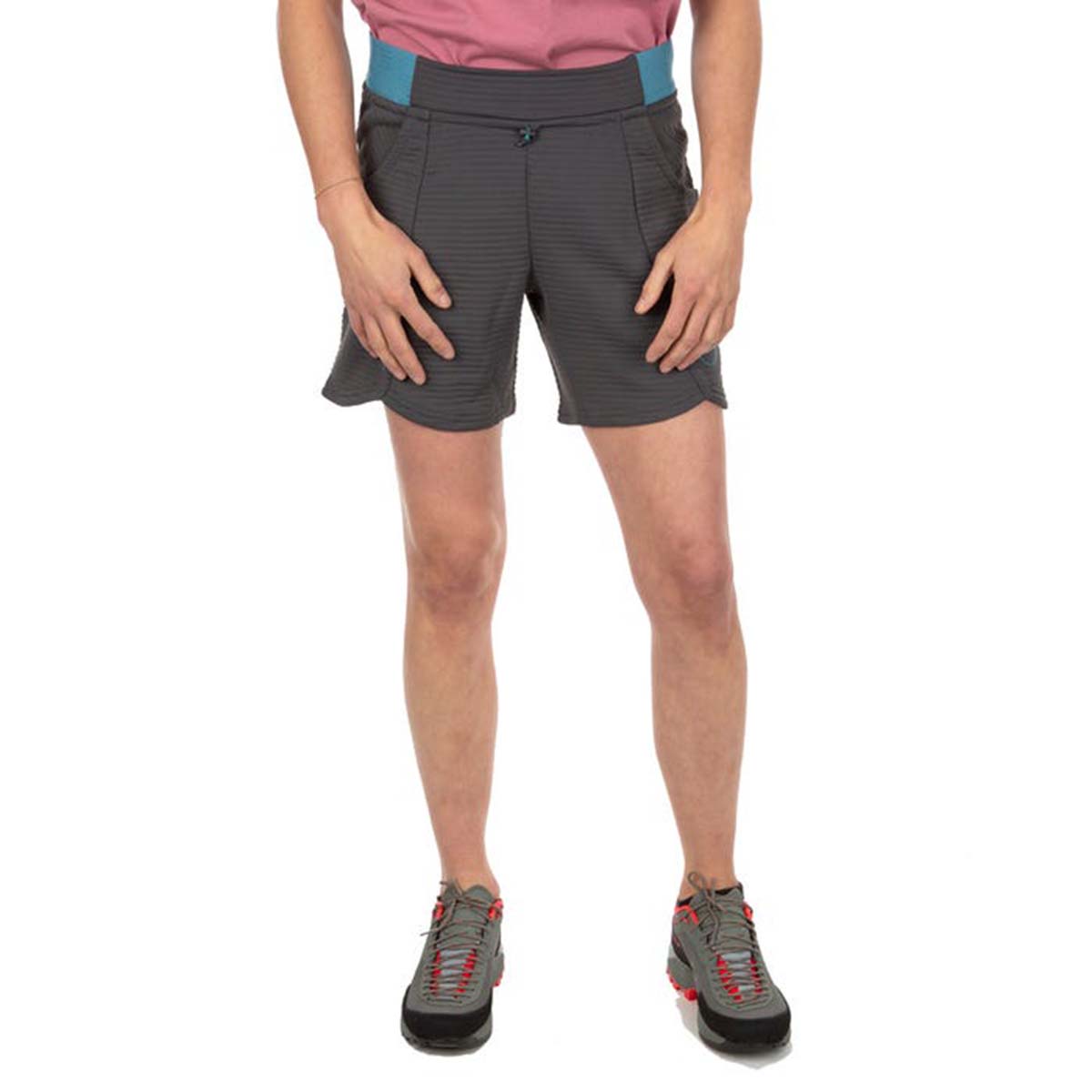 Balance Womens Climbing Shorts Grey