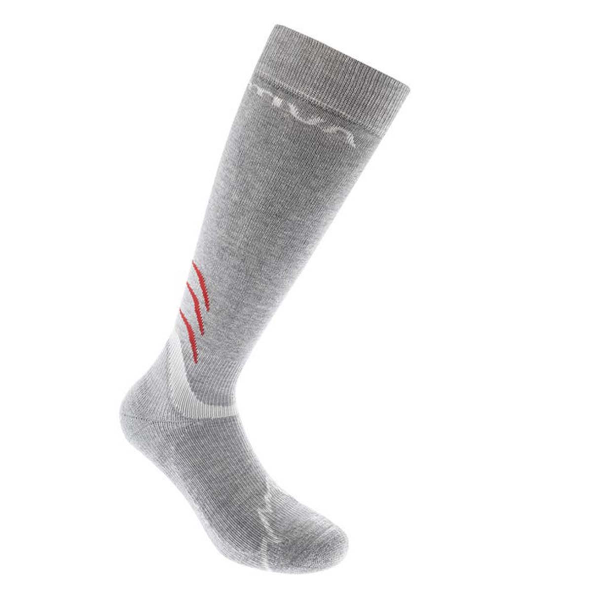 Winter Womens Ski Socks Grey