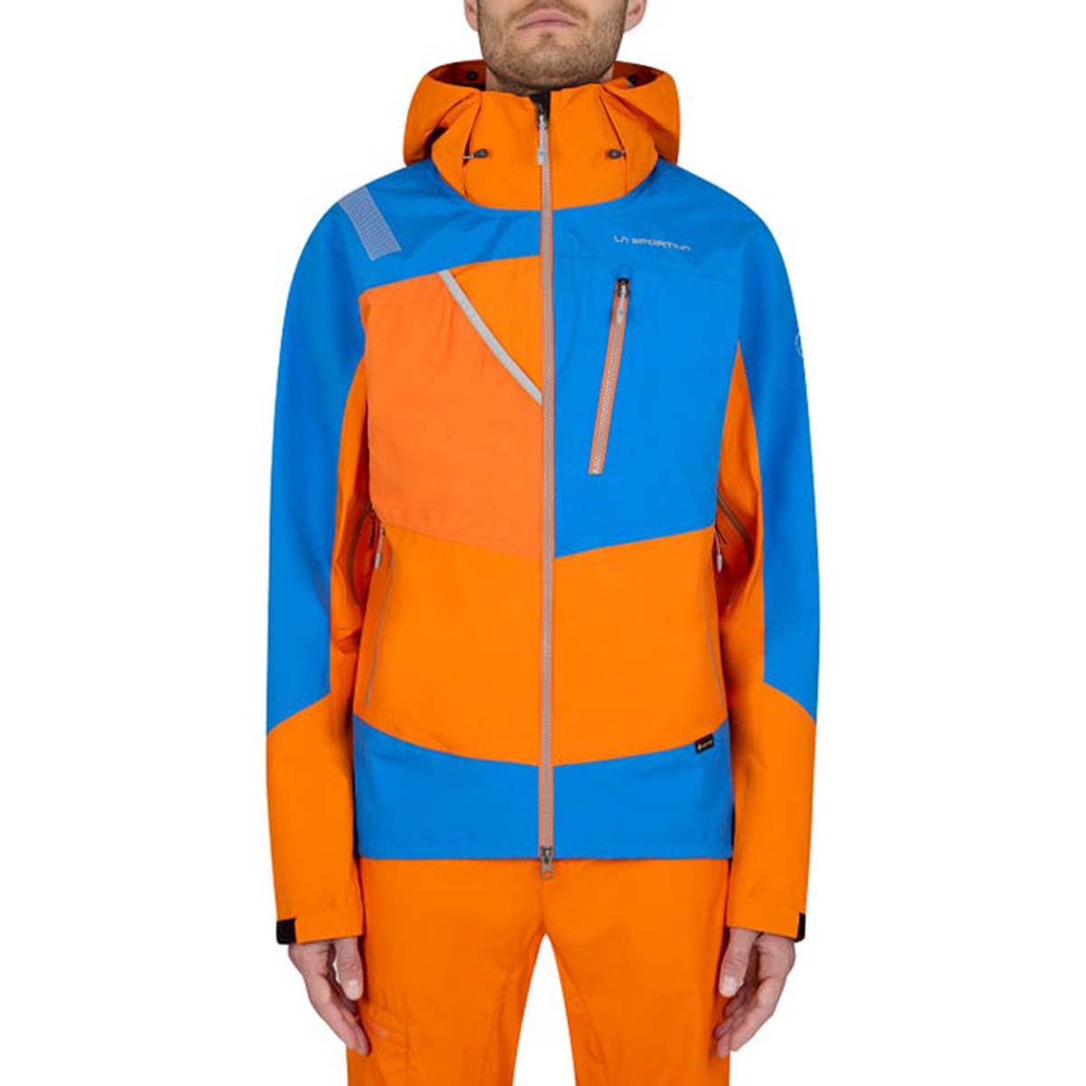 Alpine Guide GTX Mens Mountaineering Jacket Orange
