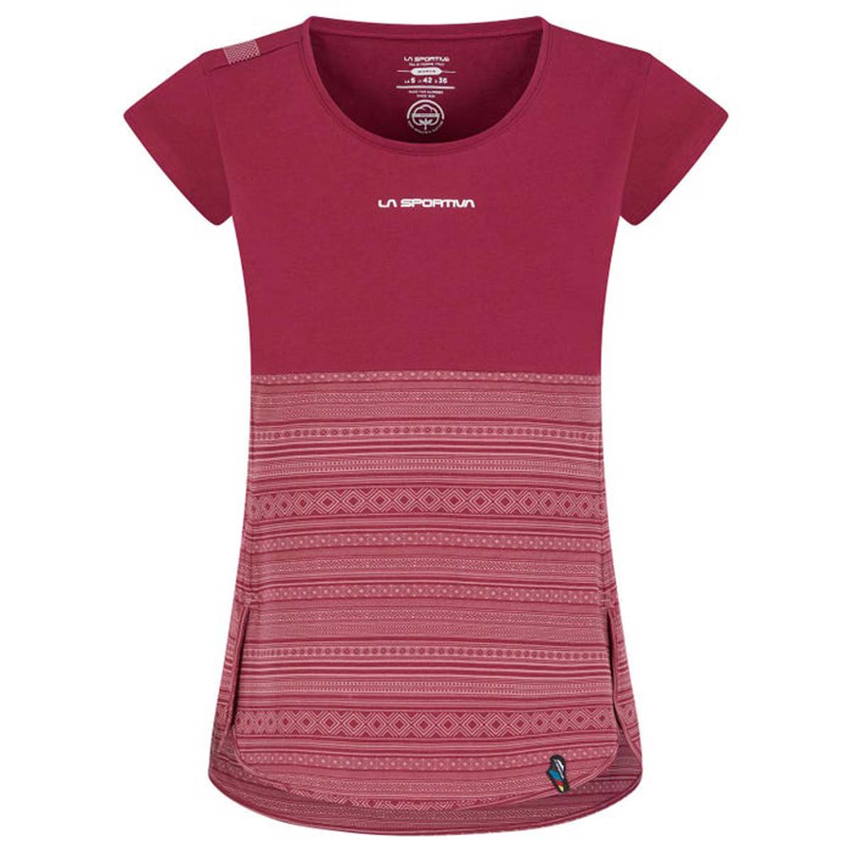 Lidra Womens Climbing T-Shirt Purple