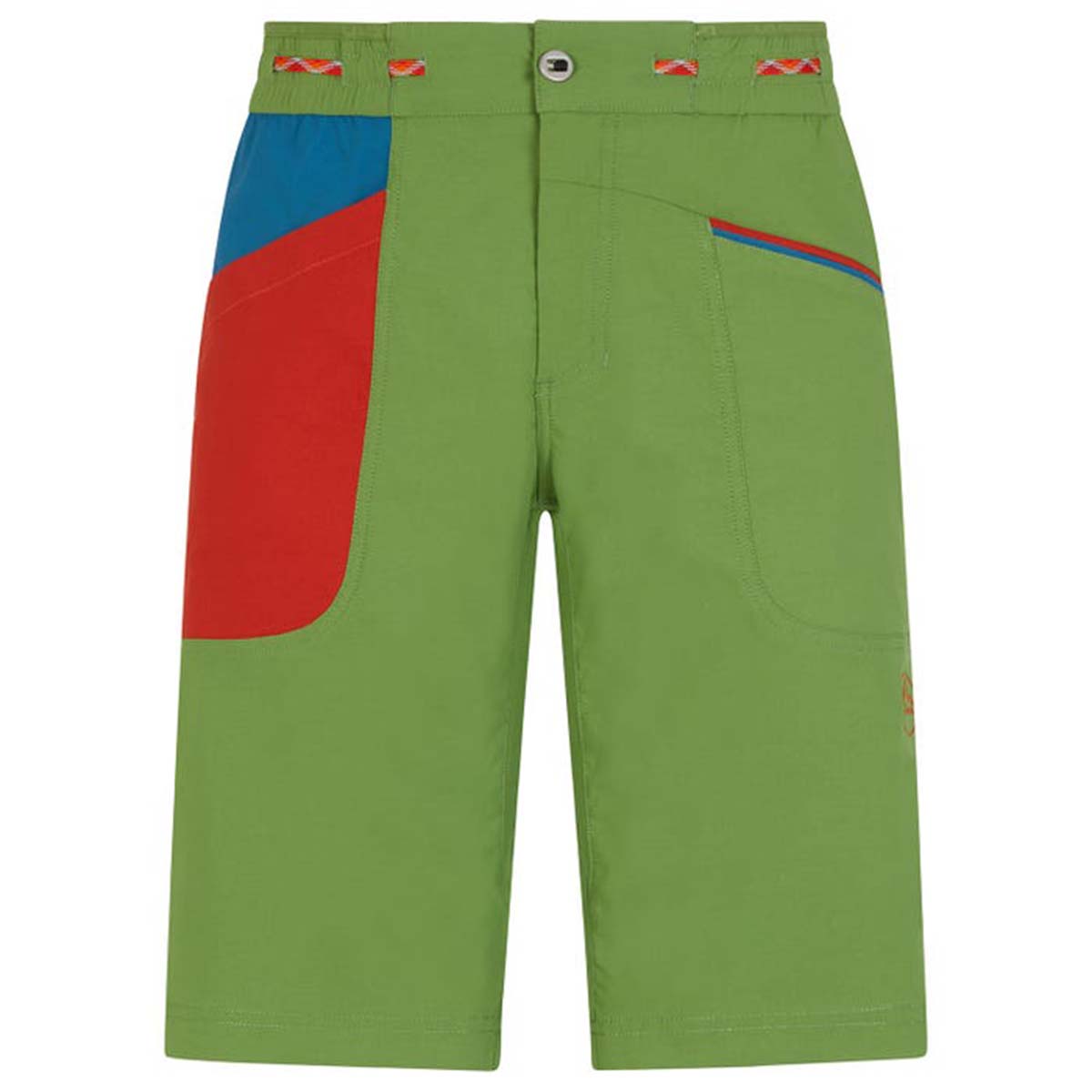 Belay Mens Climbing Shorts Green