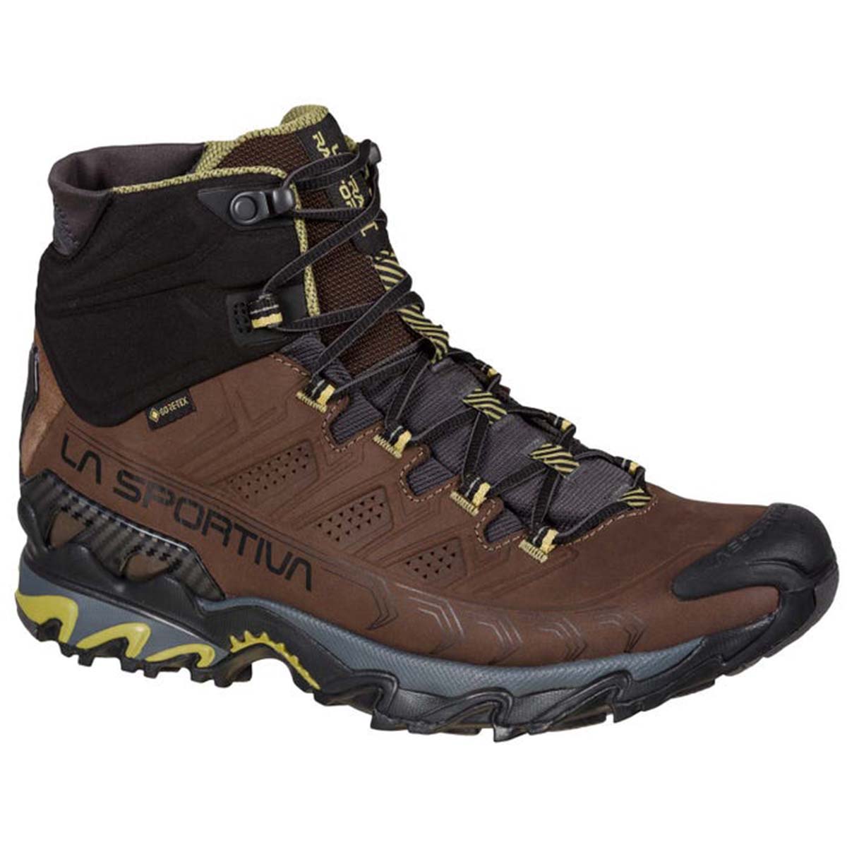 Ultra Raptor II Mid Leather GTX Mens Hiking Shoes Brown