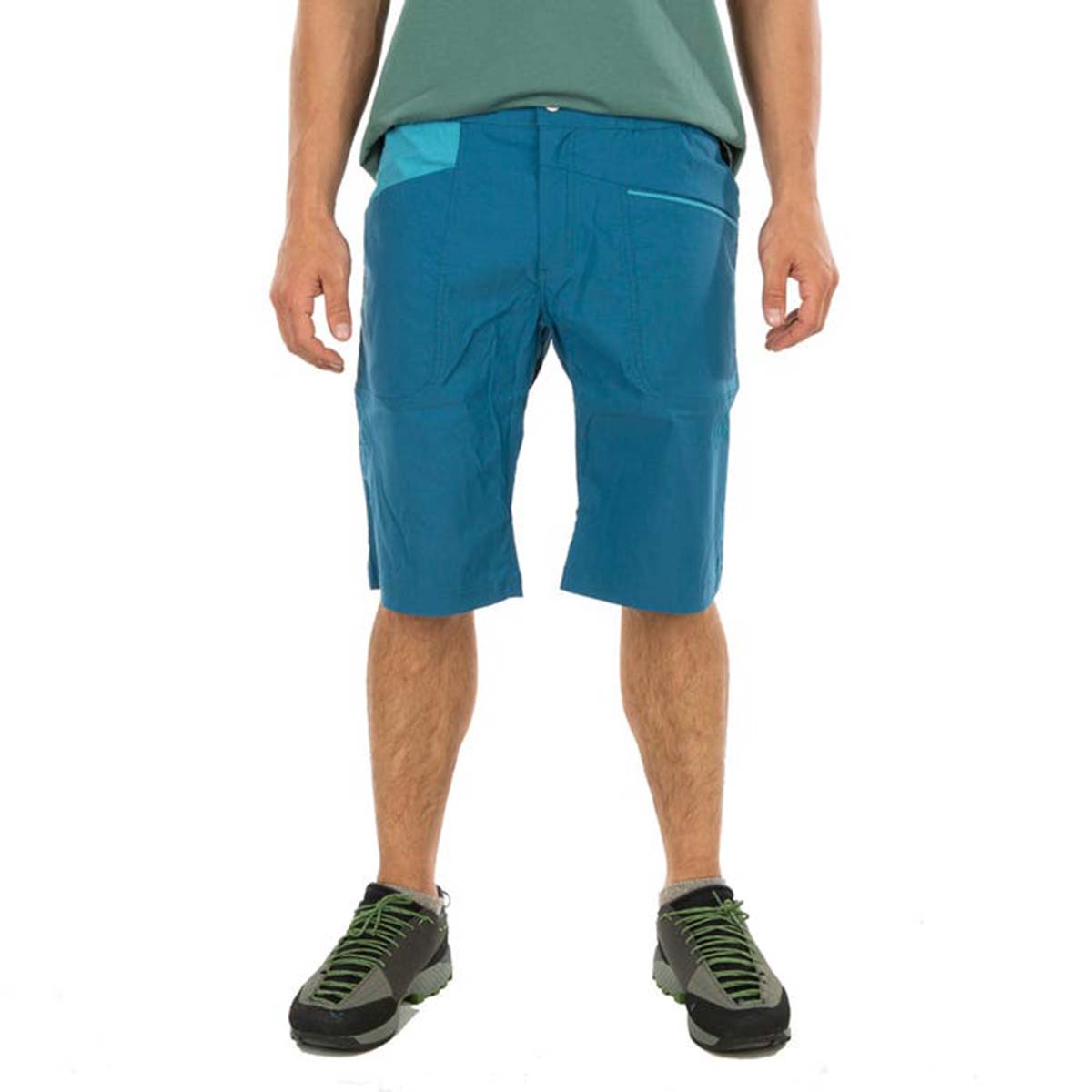 Belay Mens Climbing Shorts Blue