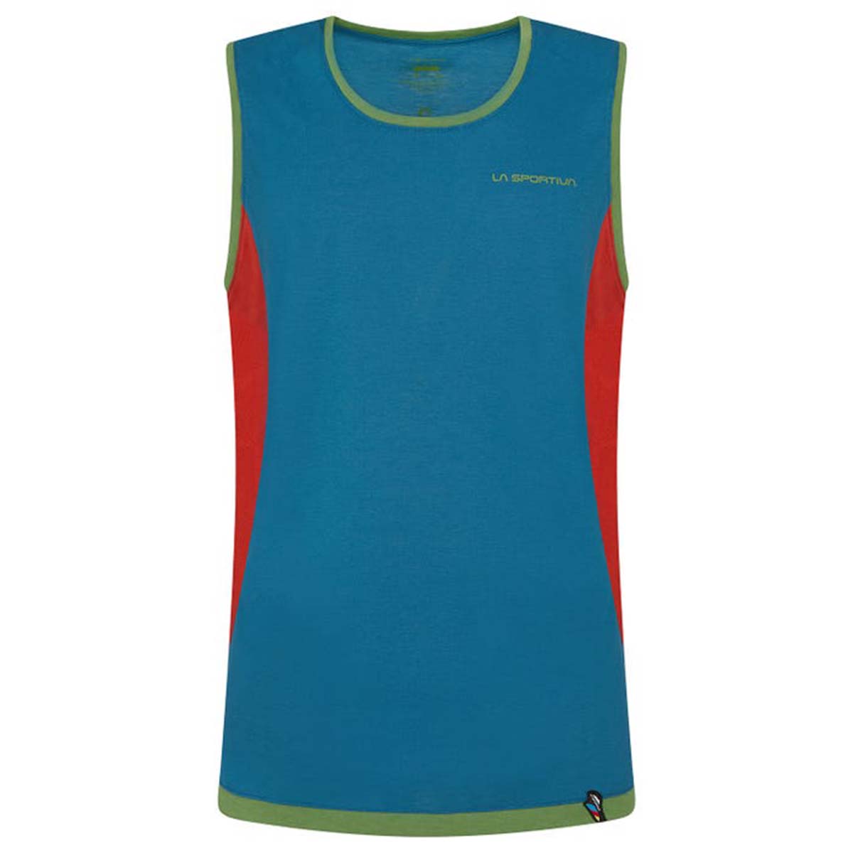 Crimp Mens Climbing Tank Top Blue