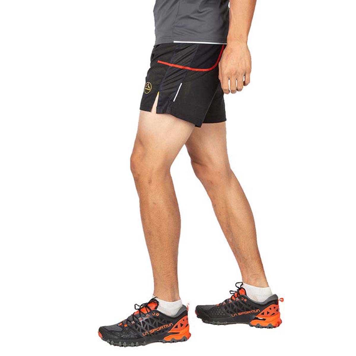 Freccia Mens Running Shorts Black