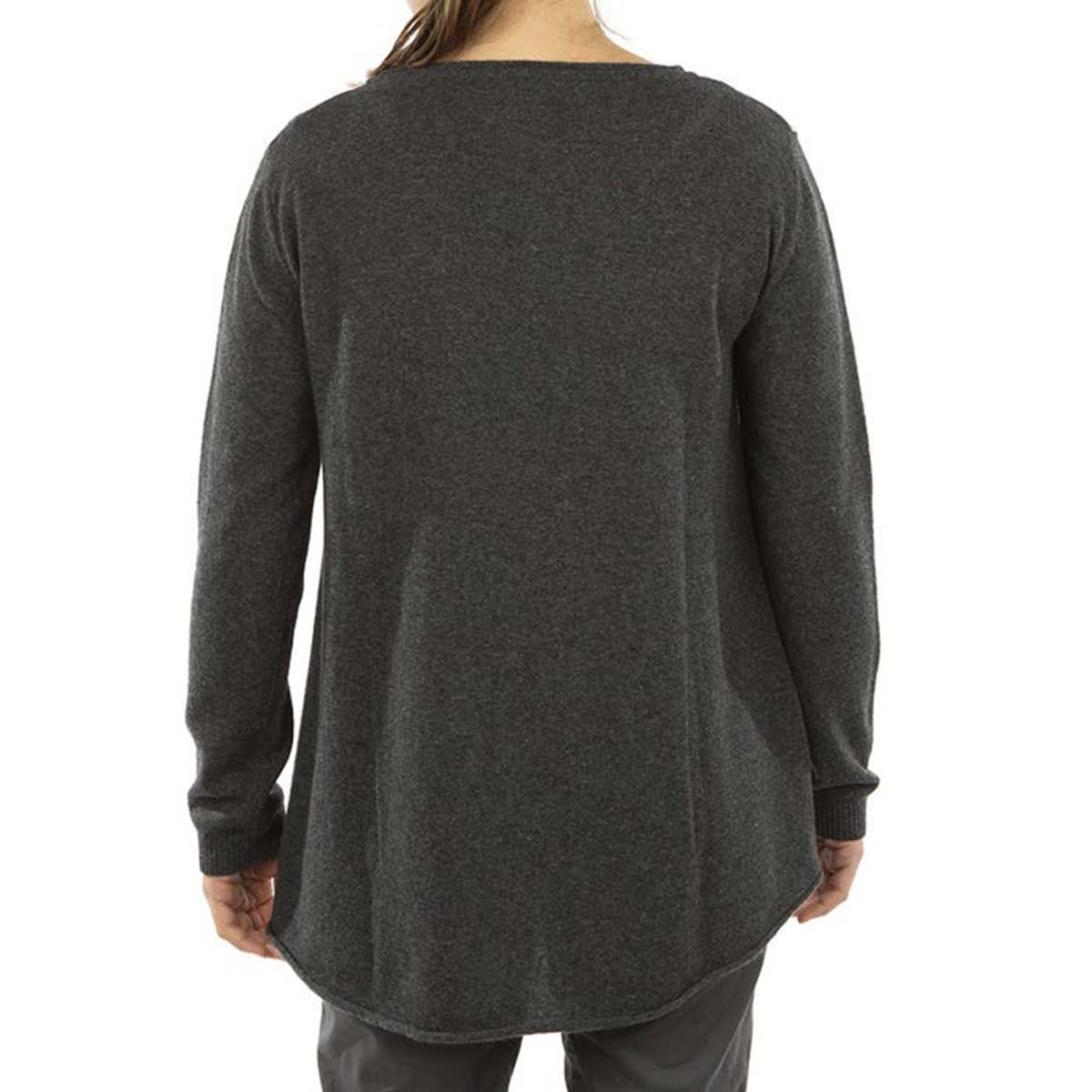 Linville Womens Climbing Pullover Grey