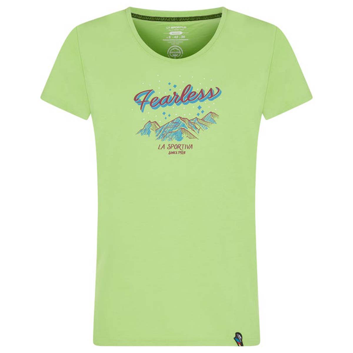 Fearless Womens Climbing T-Shirt Green
