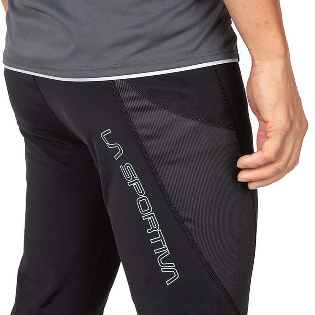 Triumph Mens Running Tight 3/4 Black