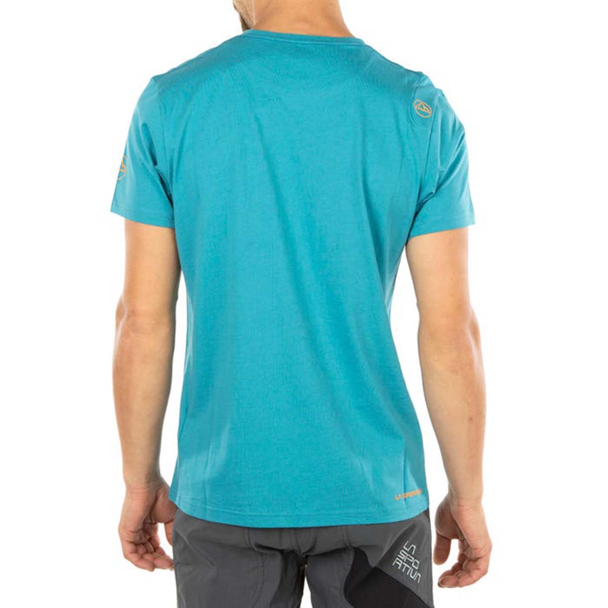 Mountwave Mens Climbing T-Shirt Blue