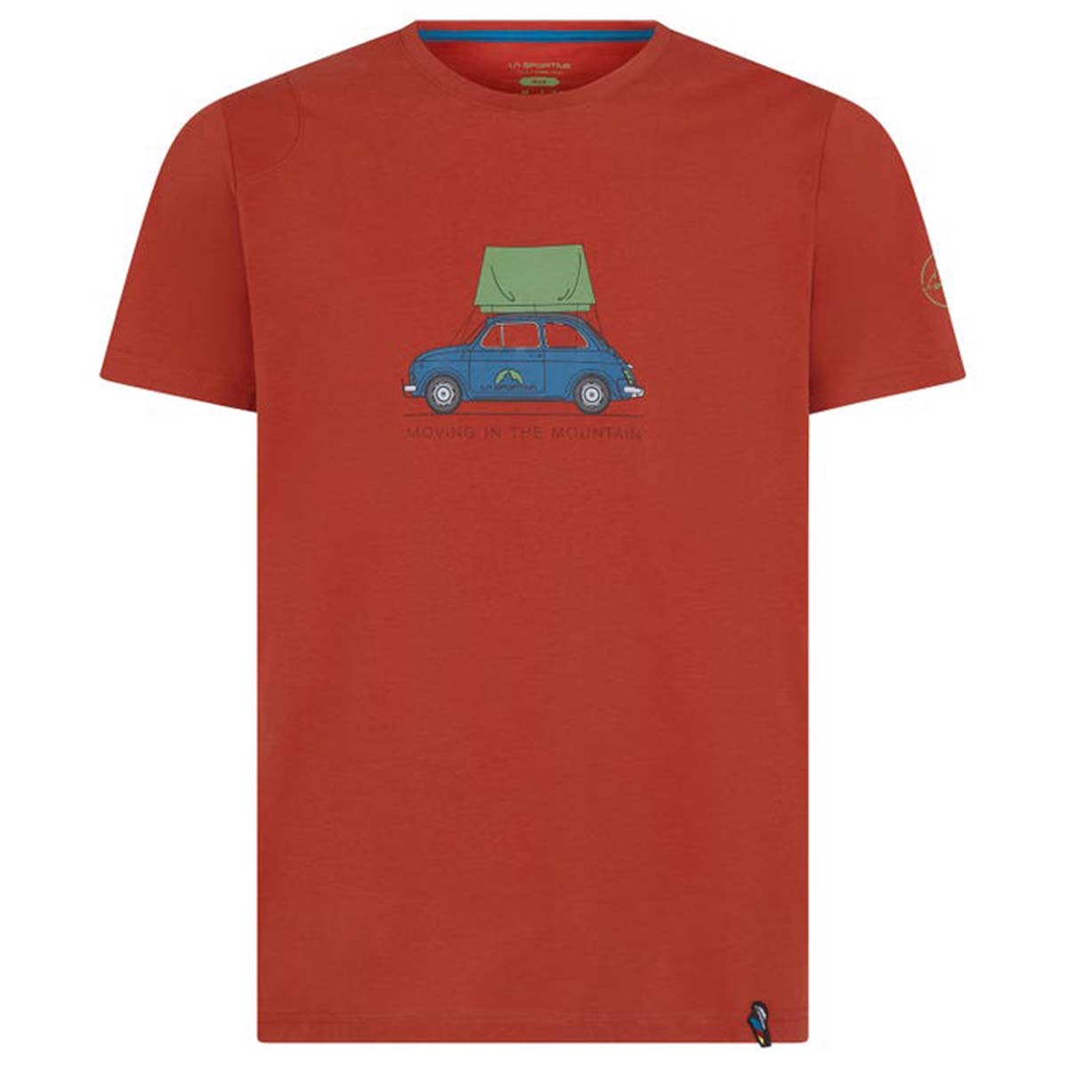 Cinquecento Mens Climbing T-Shirt Red