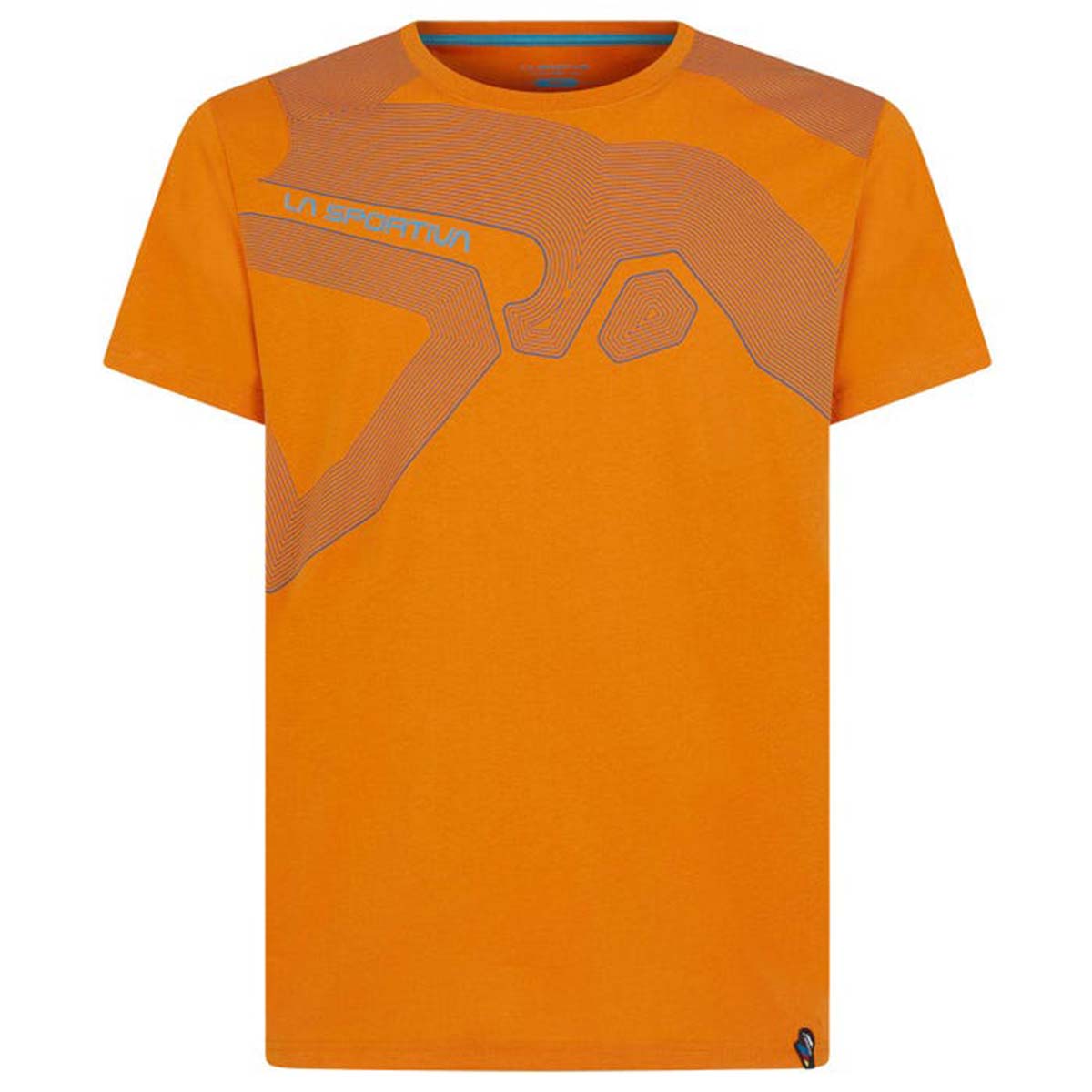 Theory Mens Climbing T-Shirt Orange