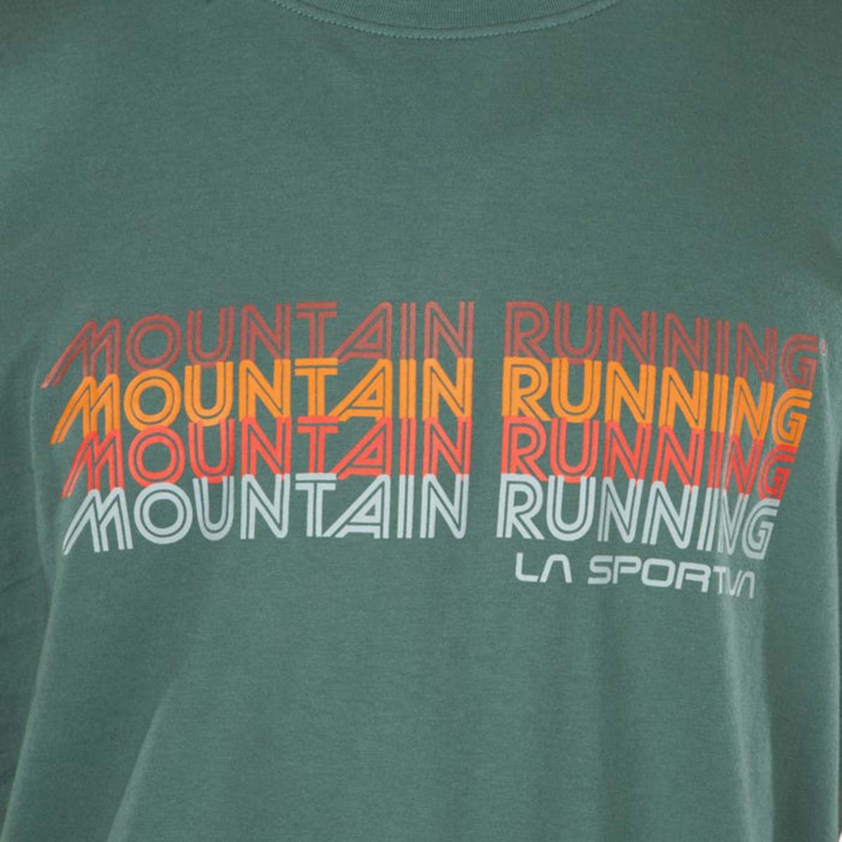 Mountain Mens Running T-Shirt Green