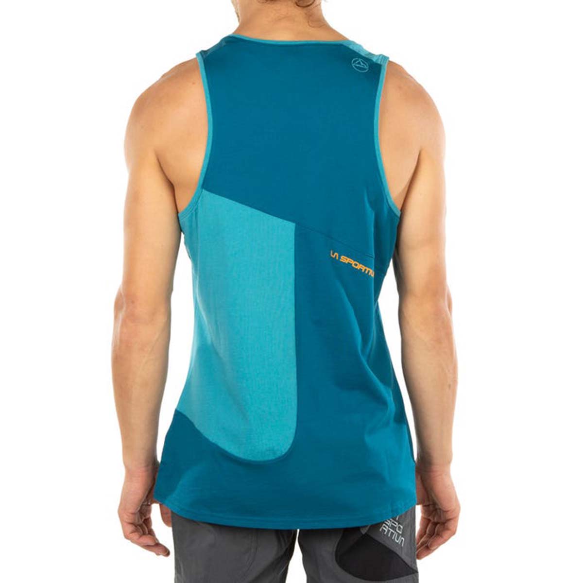 Dude Mens Climbing Tank Top Blue