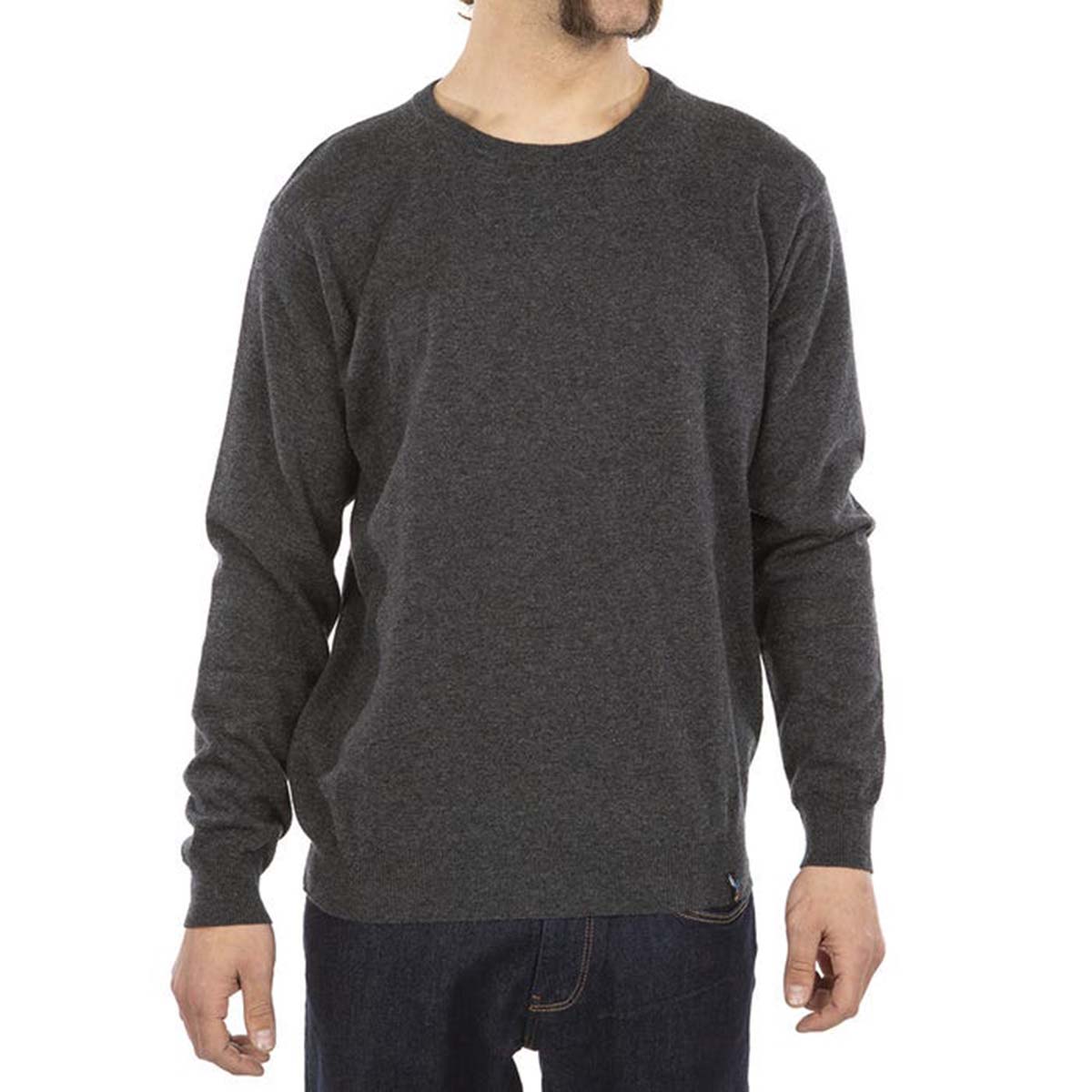 Monk Mens Climbing Pullover Grey