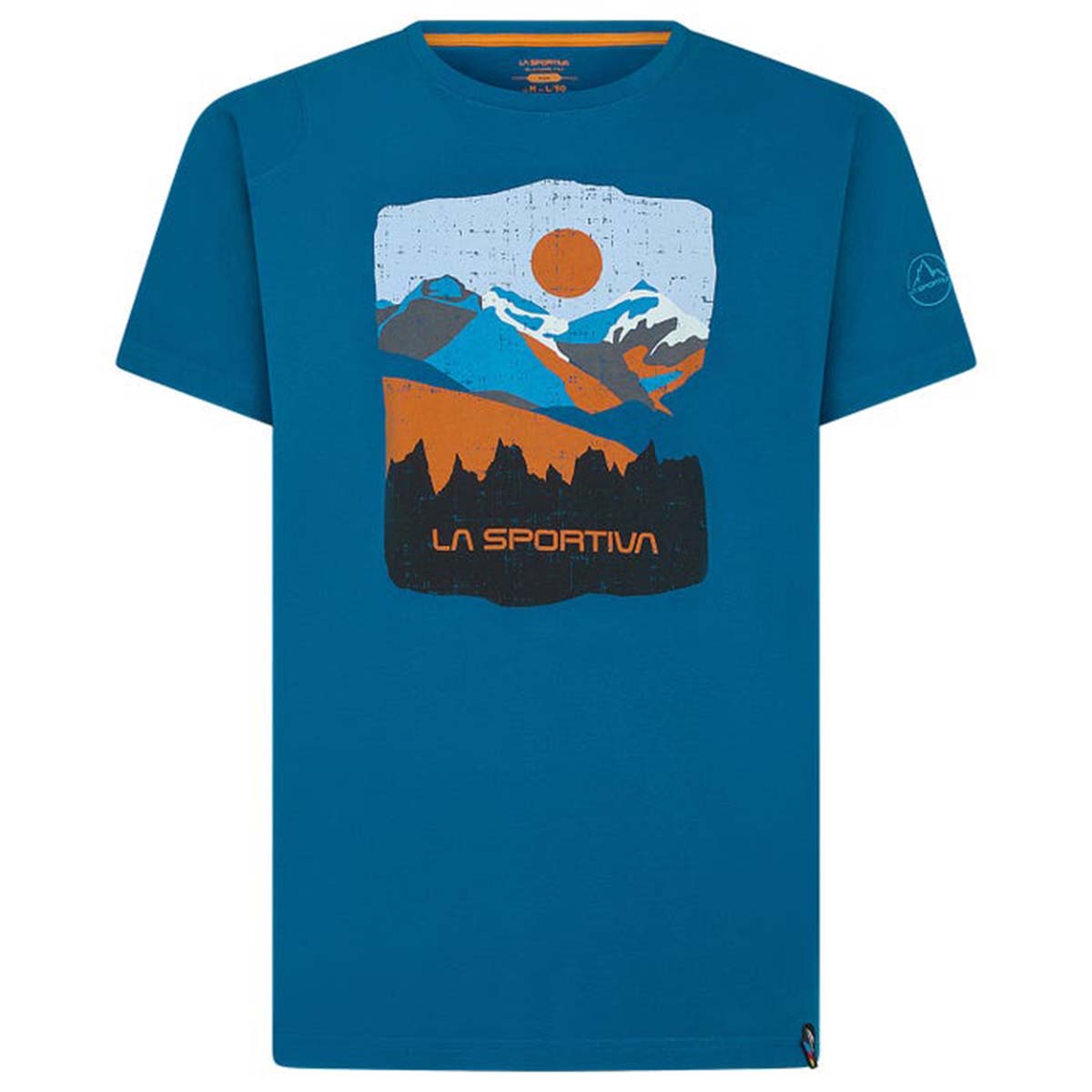 Lagorai Mens Climbing T-Shirt Blue