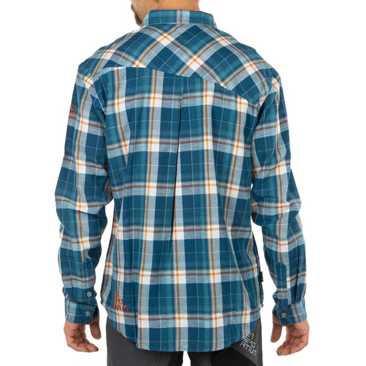 Sasquatch Mens Climbing Shirt Blue