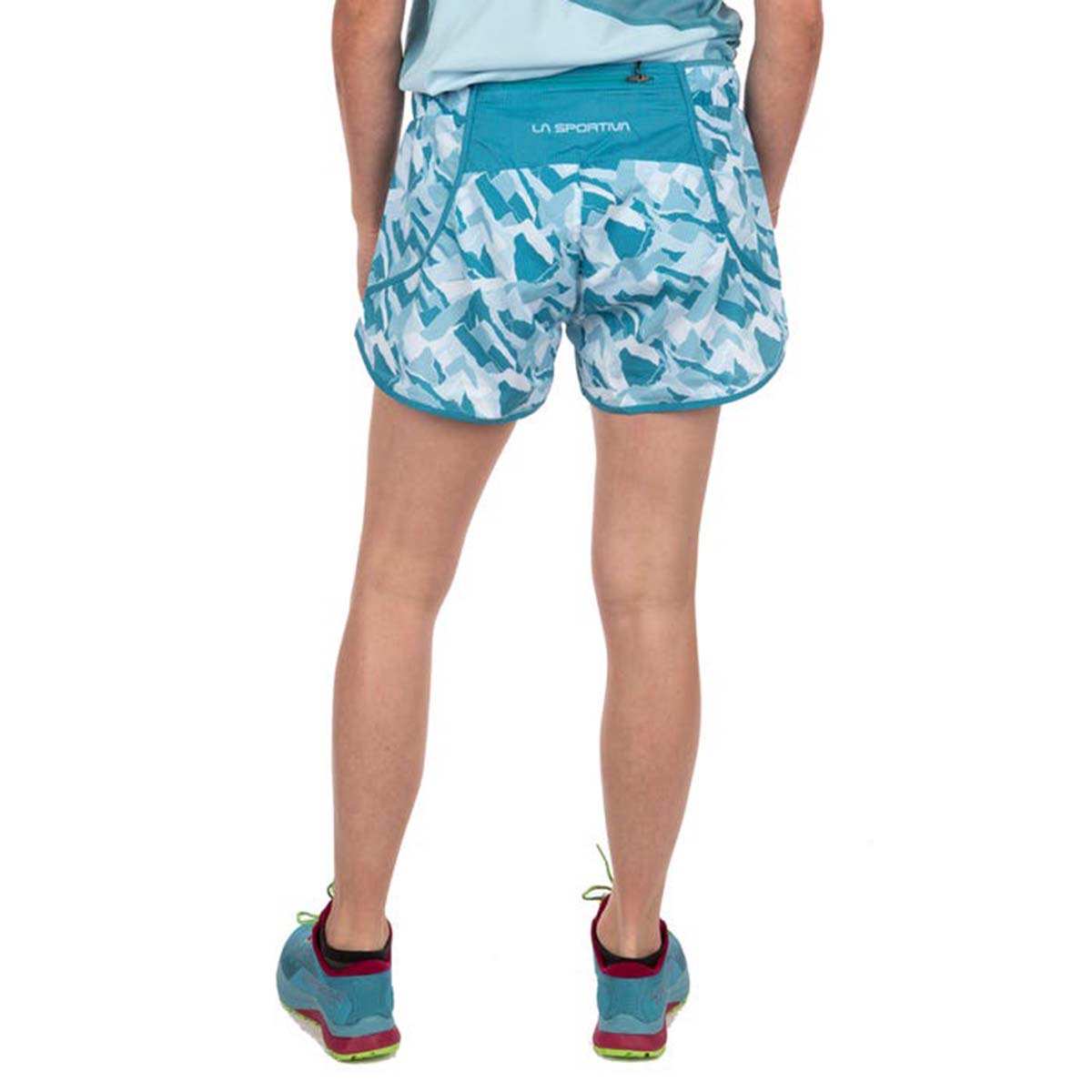 Timing Womens Running Shorts Blue