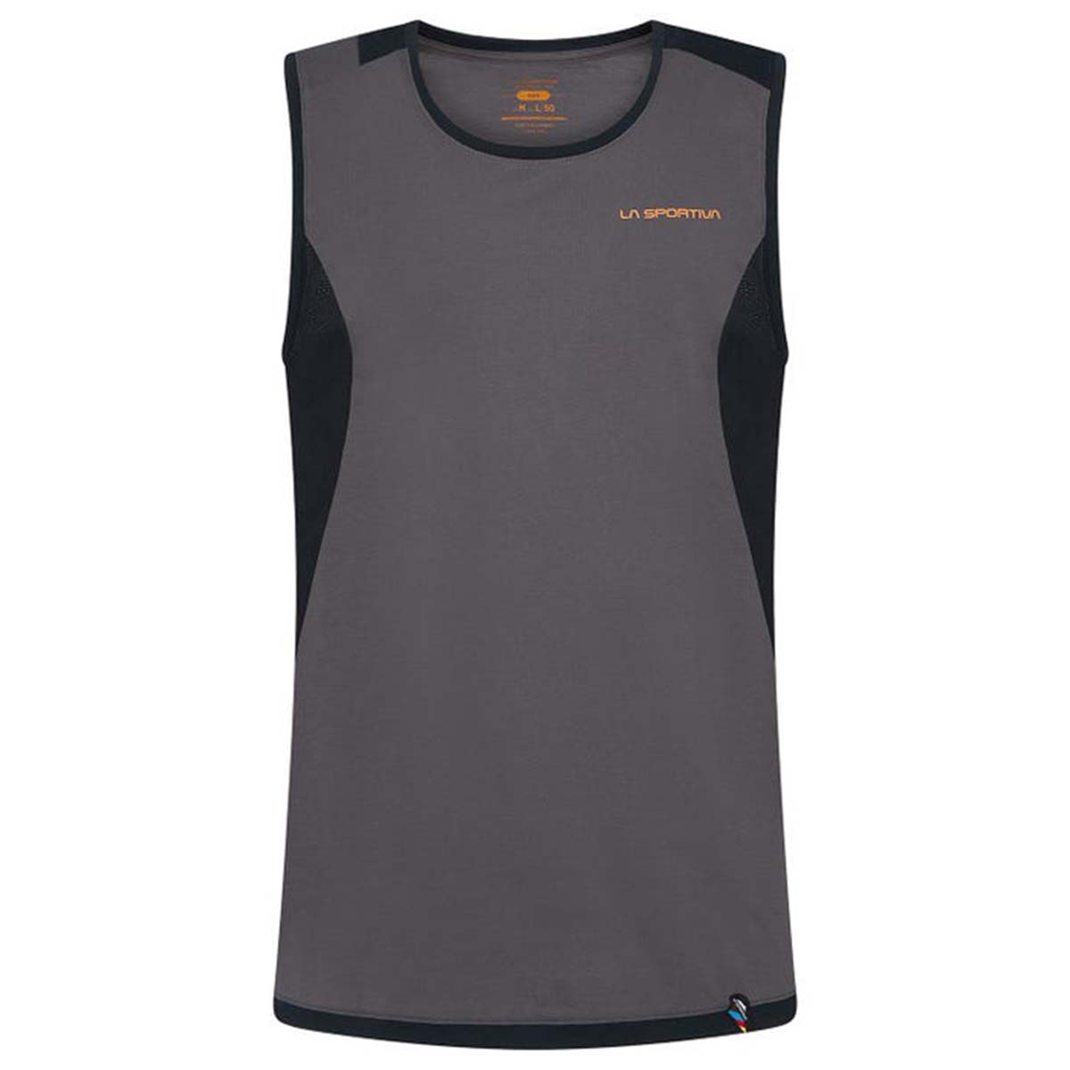 Crimp Mens Climbing Tank Top Grey