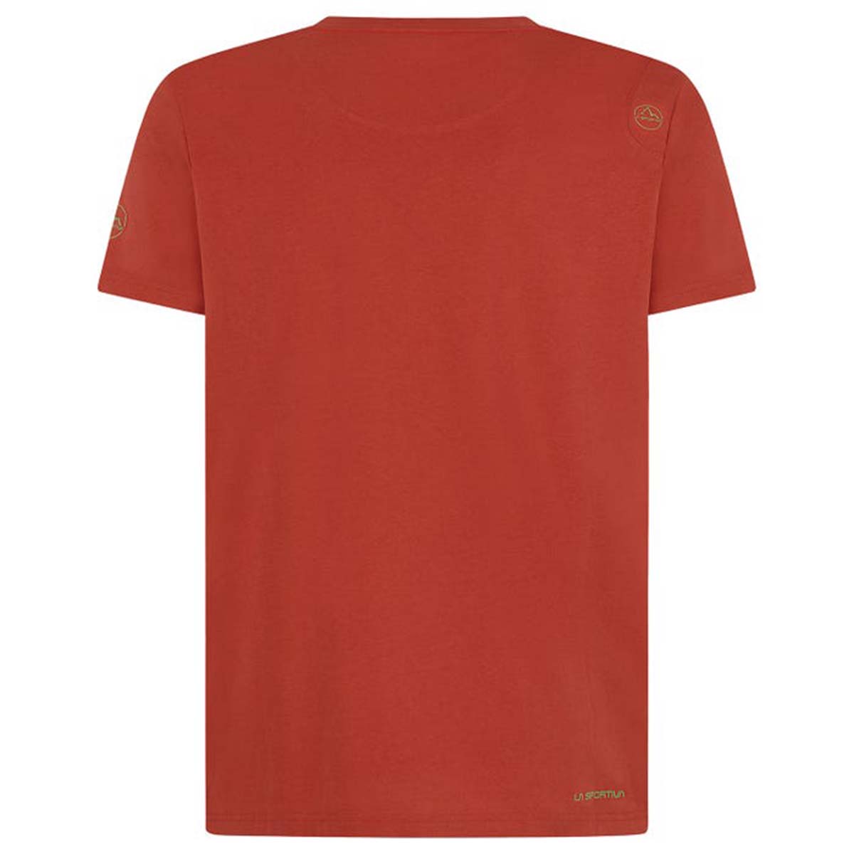 Retro Mens Climbing T-Shirt Red
