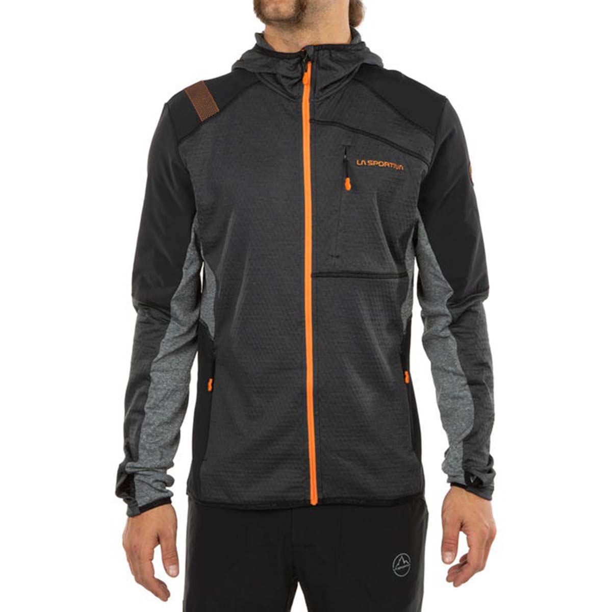Existence Mens Hiking Hoodie Black