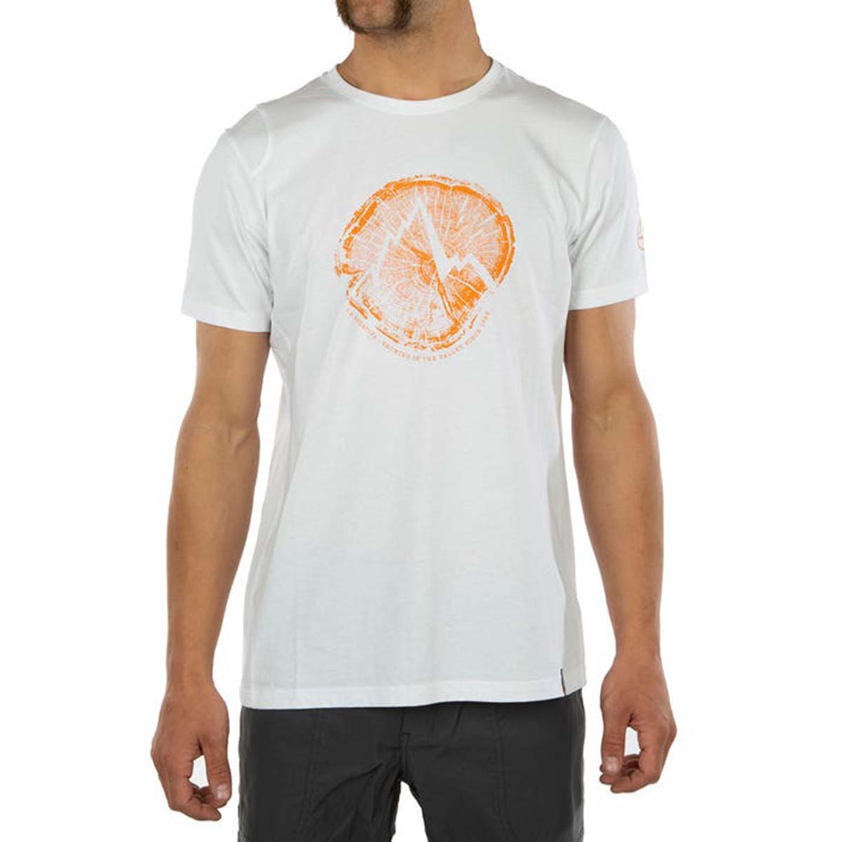 Cross Section Mens Climbing T-Shirt White