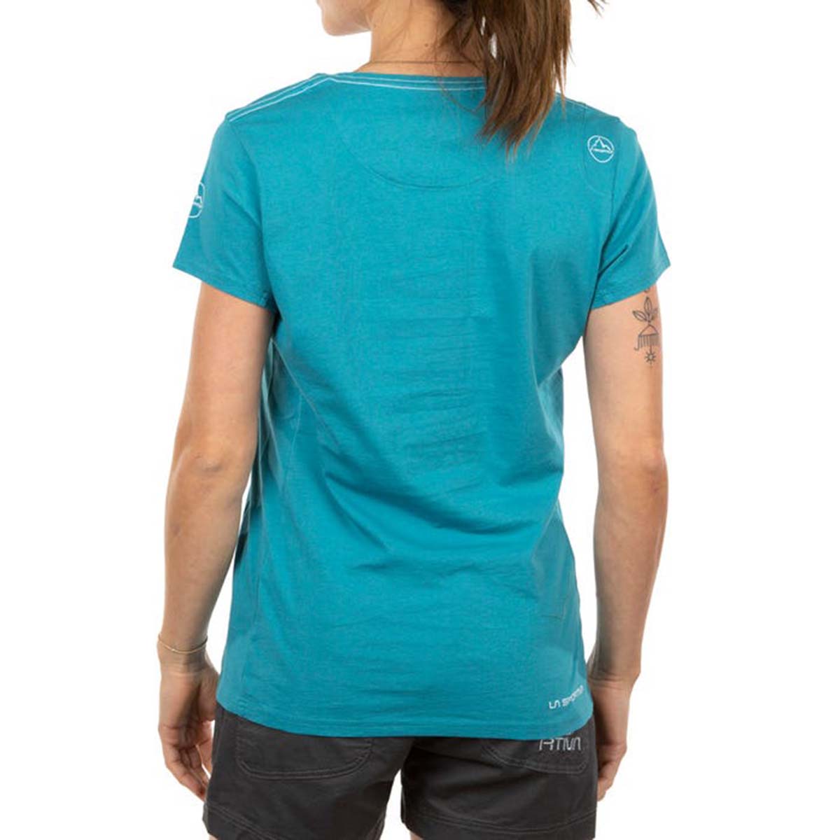 Valley Womens Climbing T-Shirt Blue