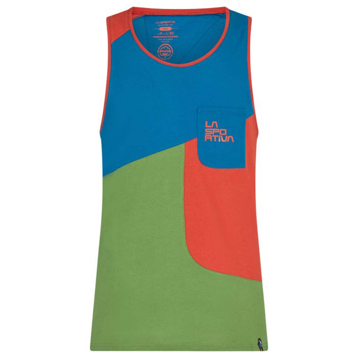 Dude Mens Climbing Tank Top Green