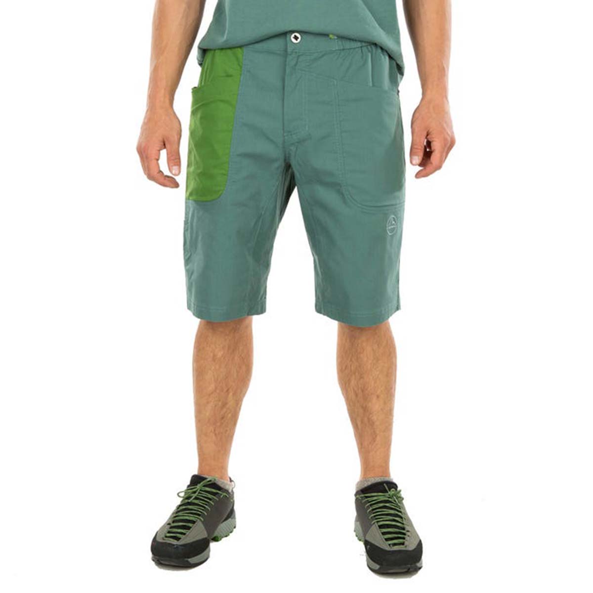 Ecstatic Mens Climbing Shorts Green
