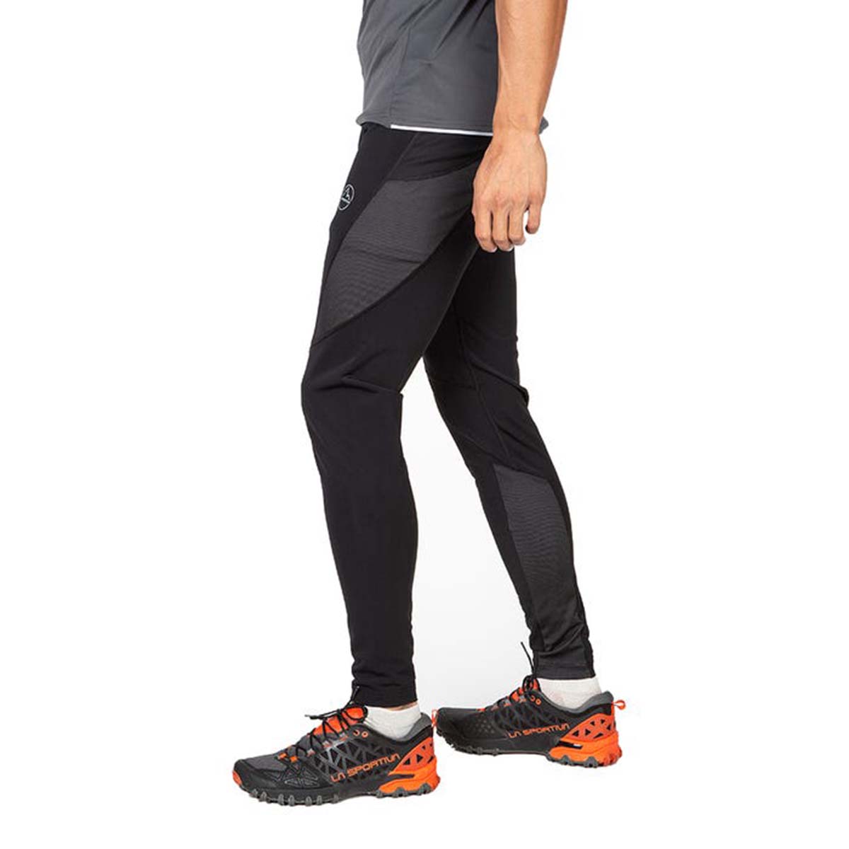 Triumph Mens Running Tight Pant Black