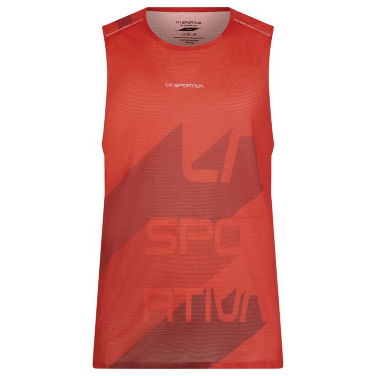 Vert Mens Running Tank Top Red