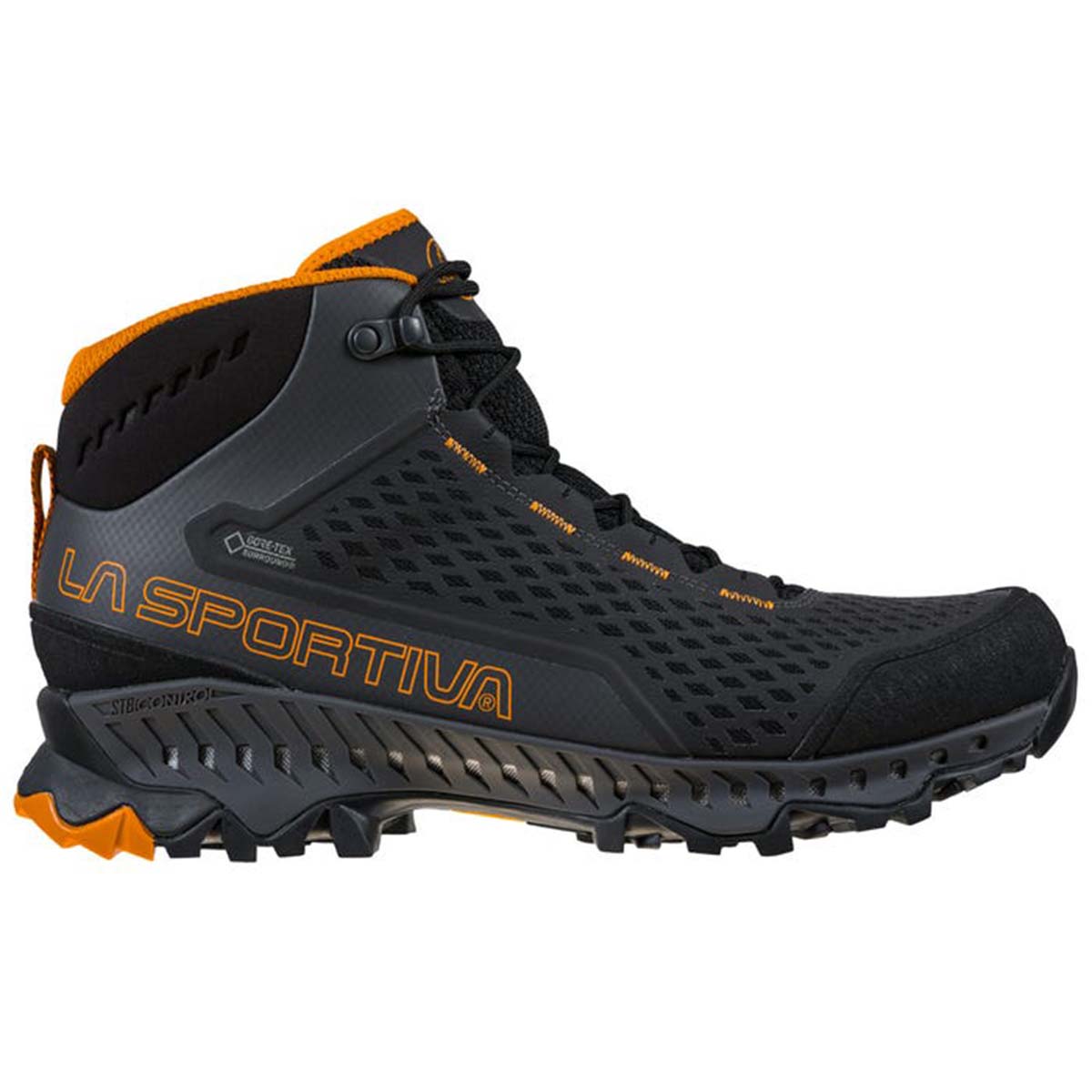 Stream GTX Mens Hiking Shoes Grey