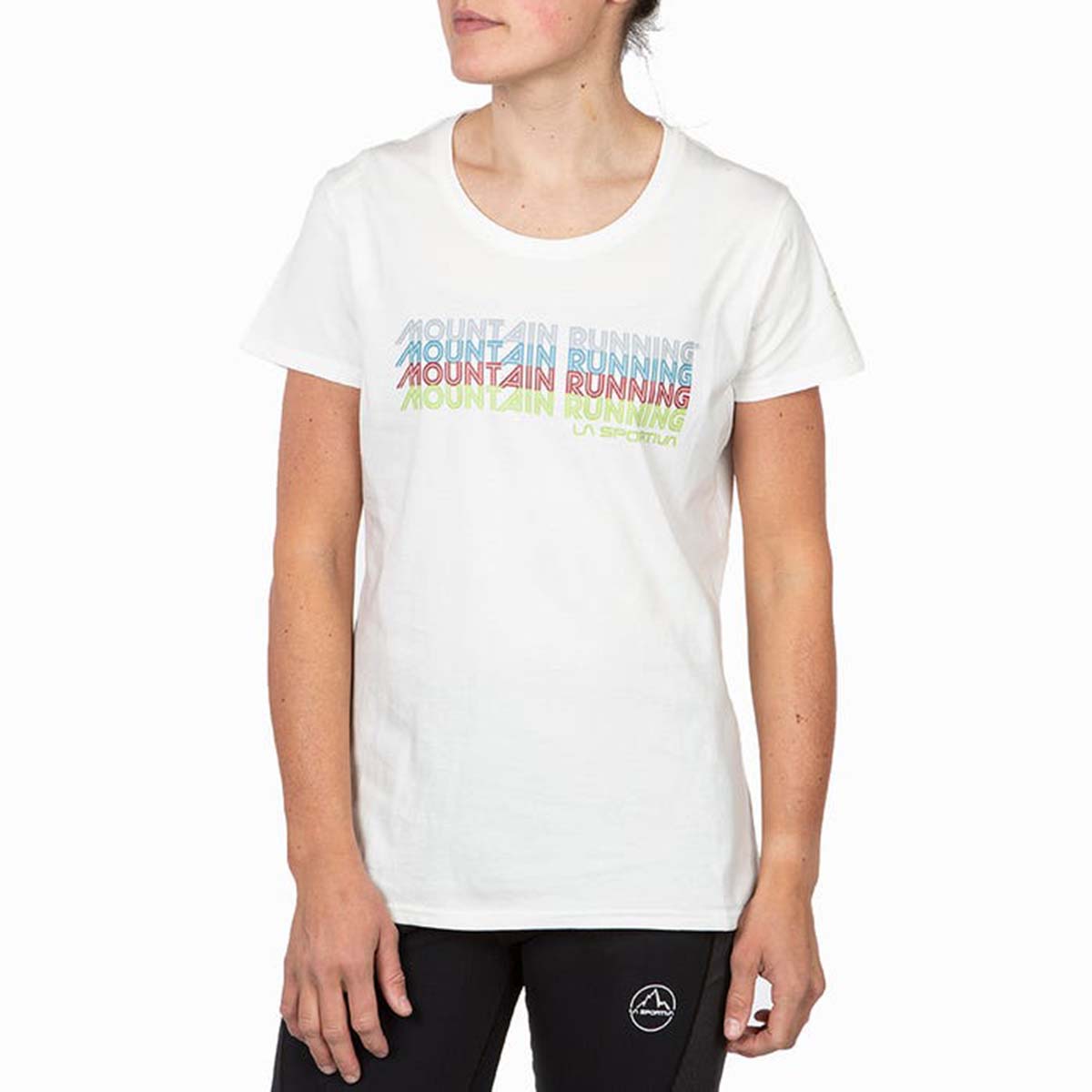 Mountain Womens Running T-Shirt White