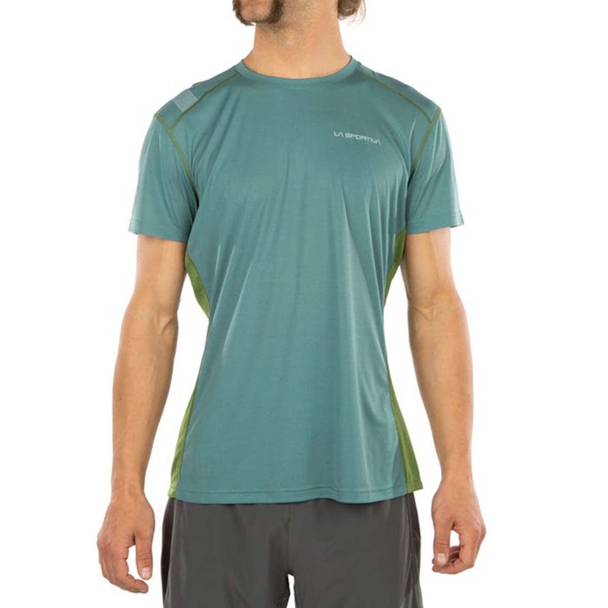 Synth Mens Running T-Shirt Green