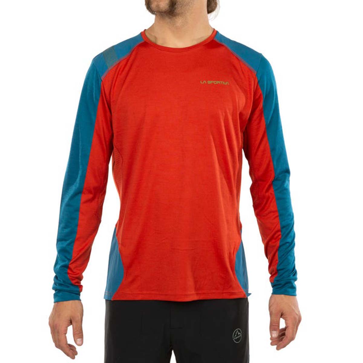 Beyond Long Sleeve Mens Hiking Shirt Red