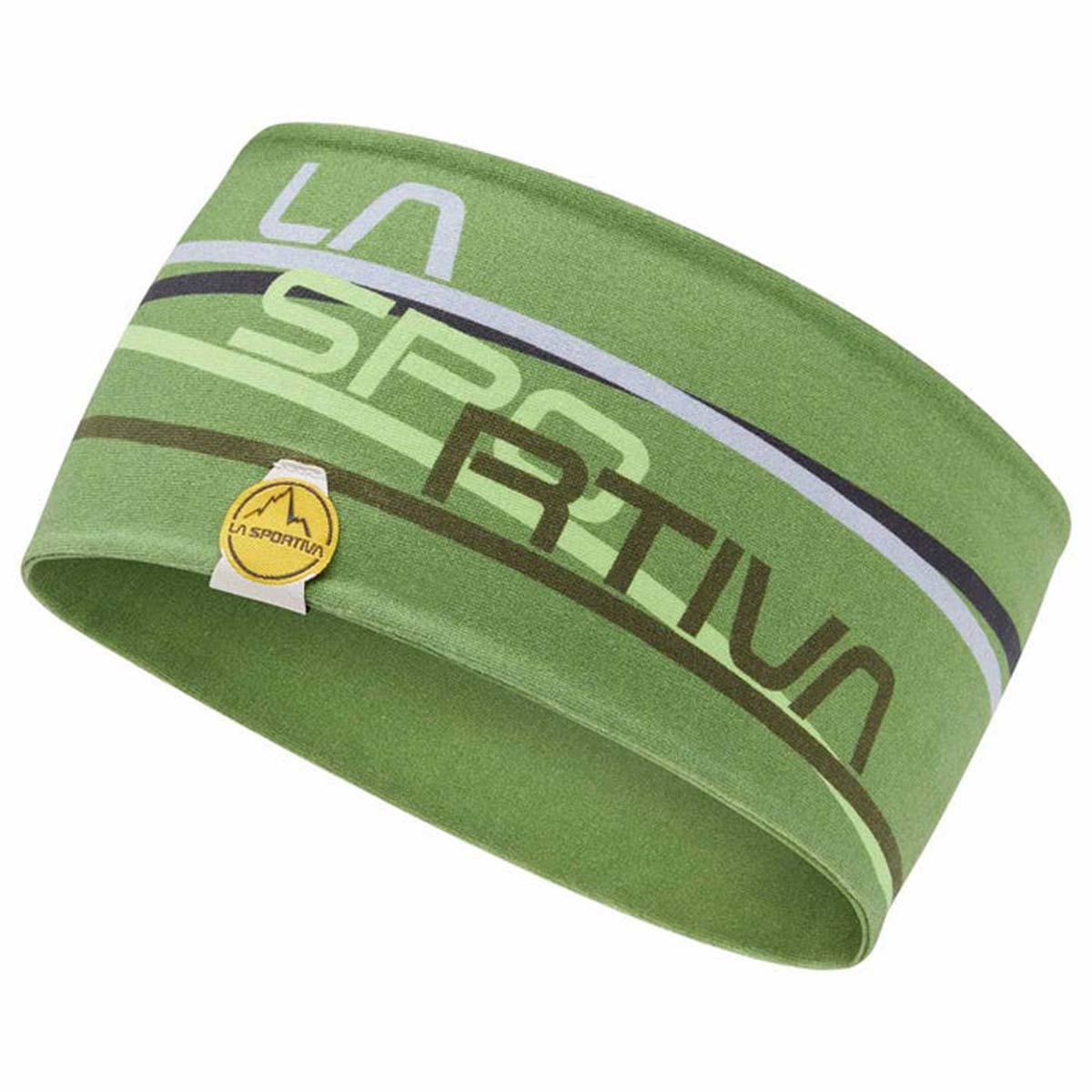 Stripe Mens Climbing Headband Green