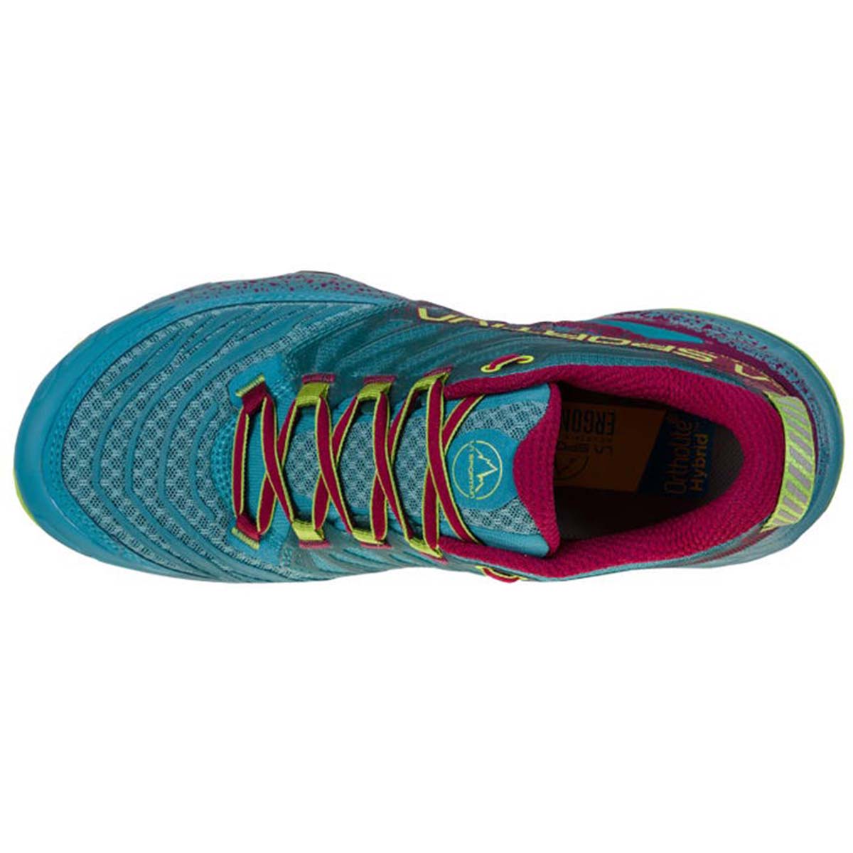 Akasha II Womens Trail Running Shoes Blue