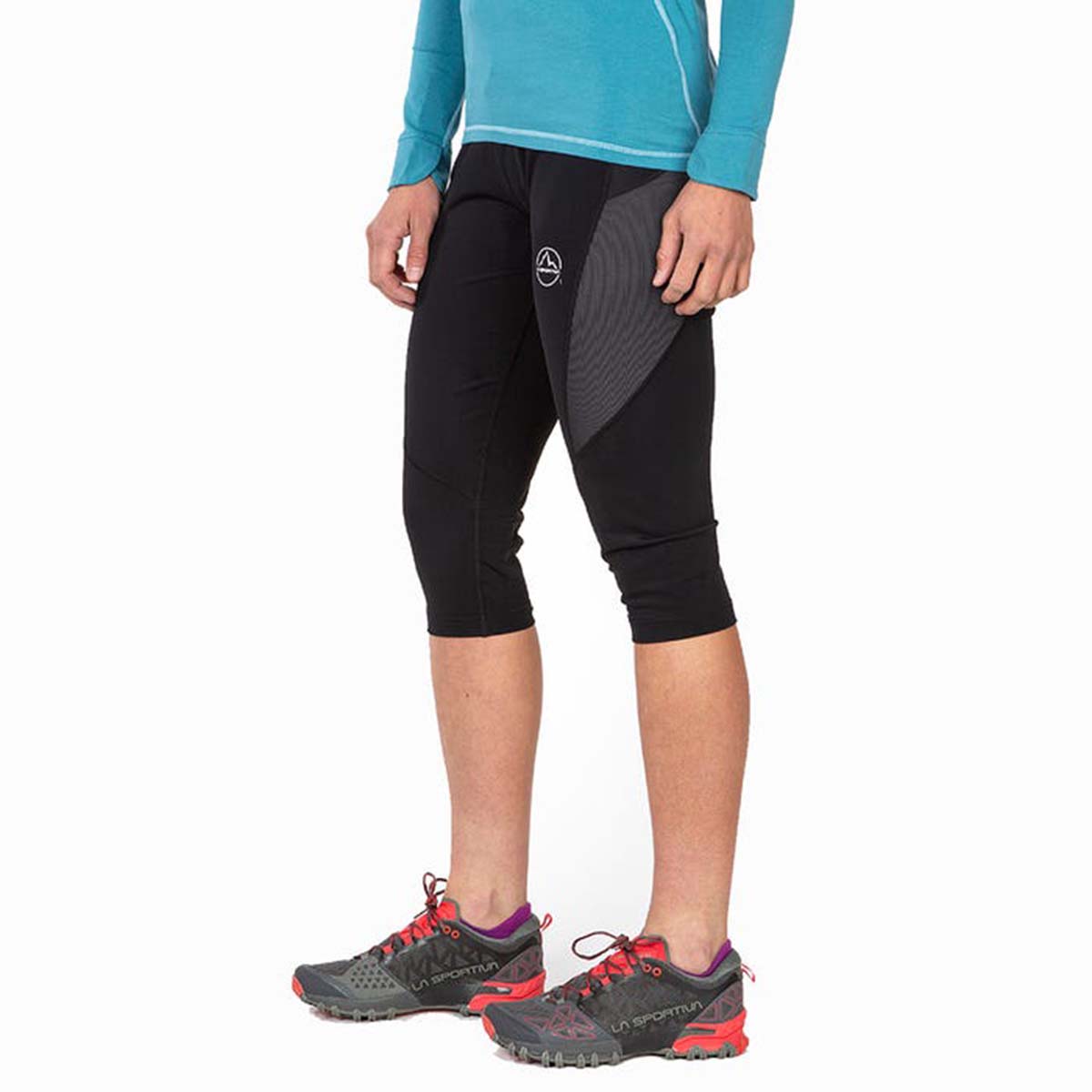 Triumph Womens Running Tight 3/4 Black