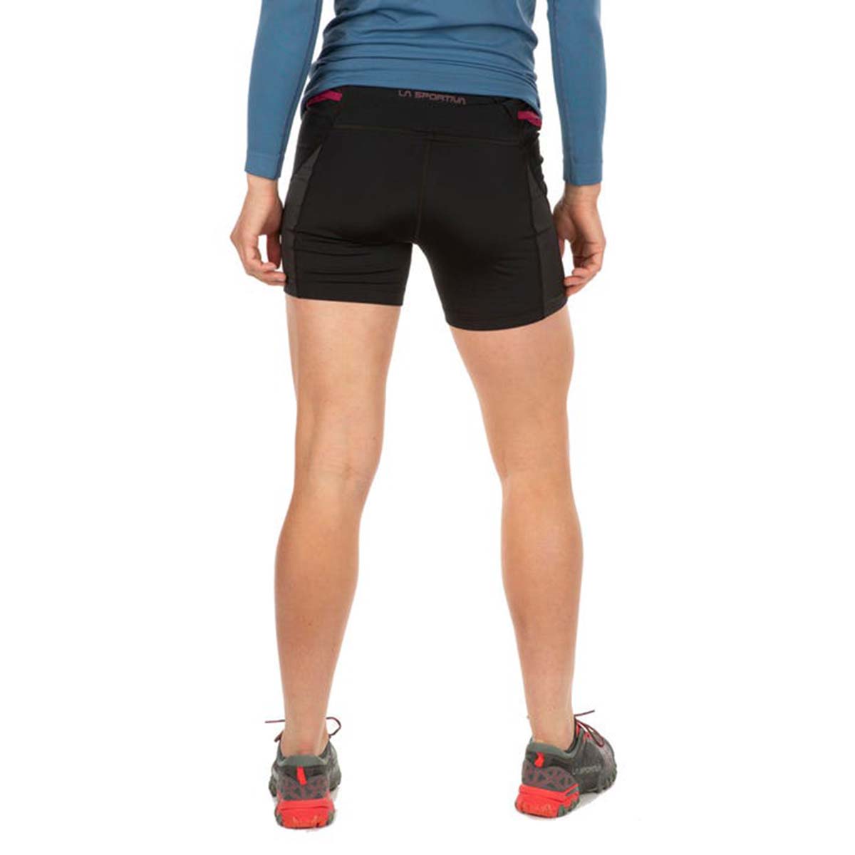 Triumph Womens Running Tight Shorts Black