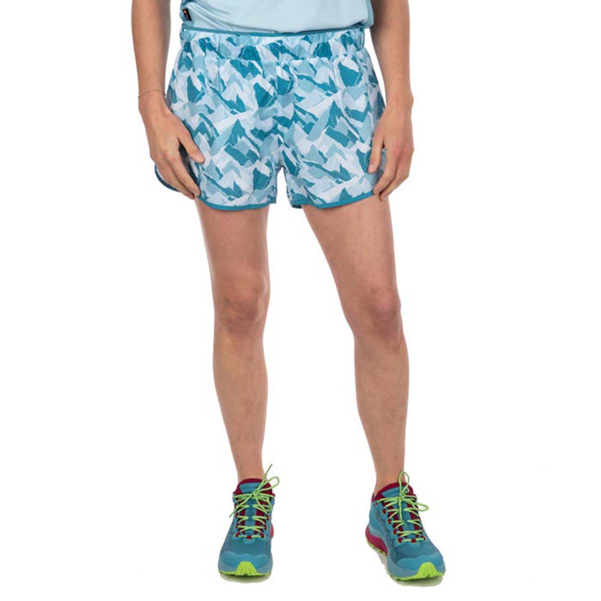 Timing Womens Running Shorts Blue