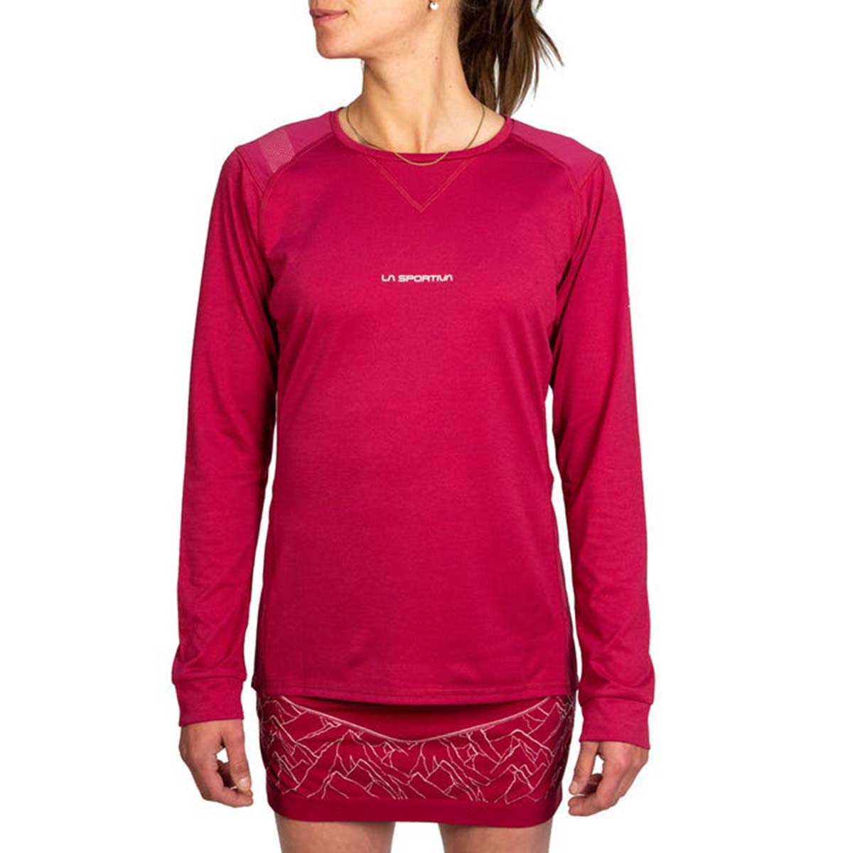 Beyond Long Sleeve Womens Hiking Shirt Purple