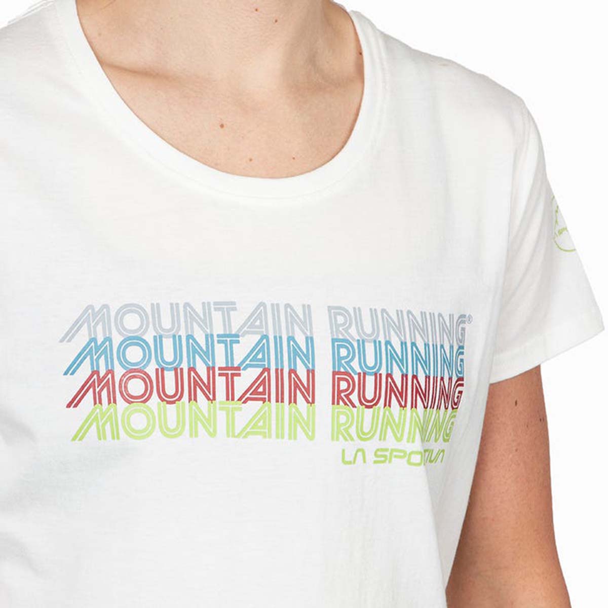 Mountain Womens Running T-Shirt White