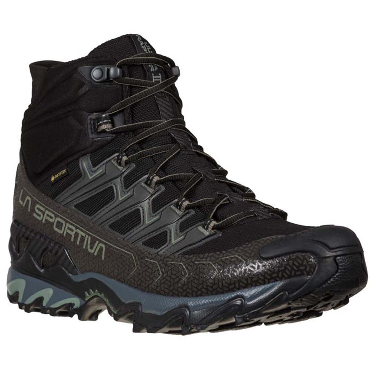 Ultra Raptor II Mid Wide GTX Mens Hiking Shoes Black