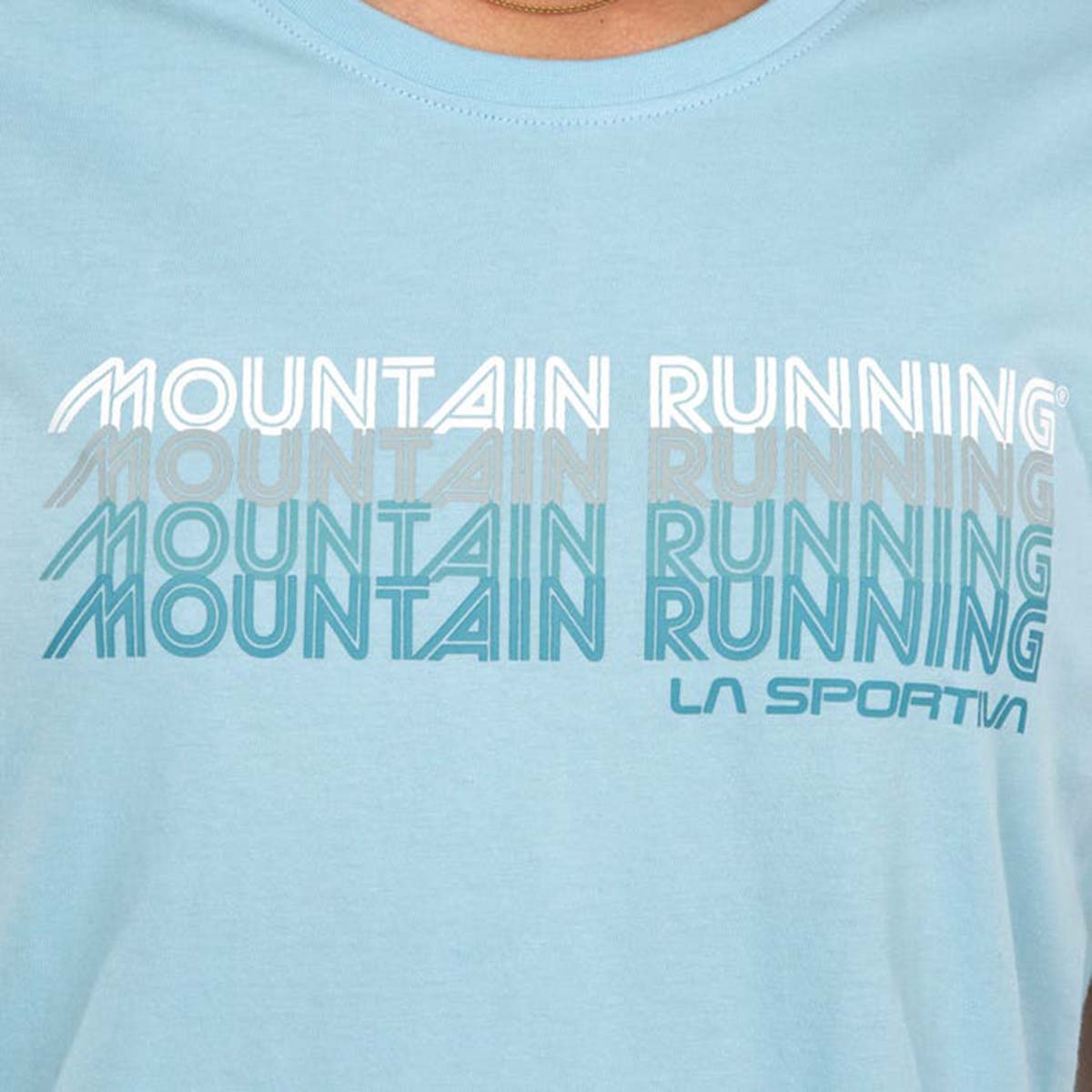 Mountain Womens Running T-Shirt Blue