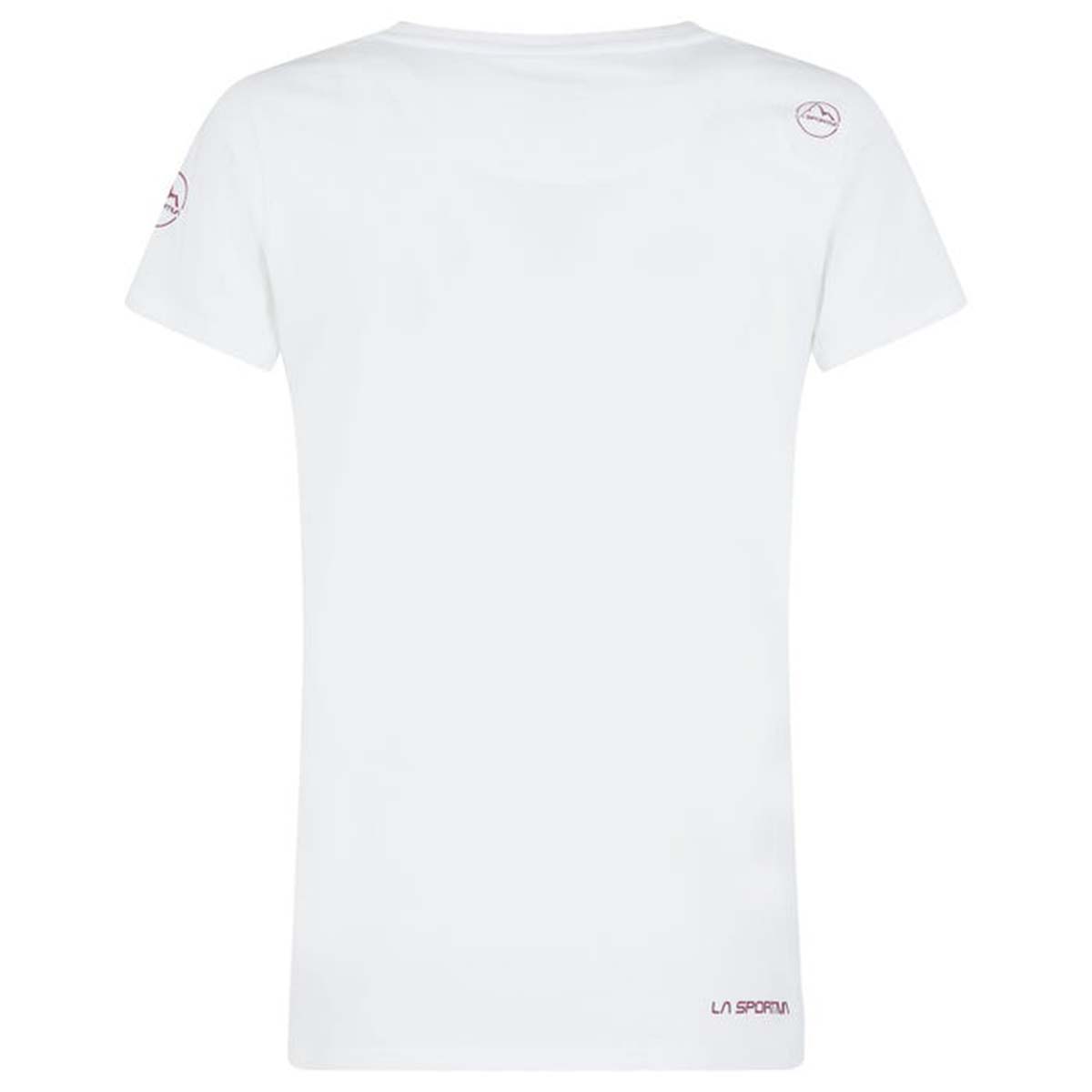 Retro Womens Climbing T-Shirt White