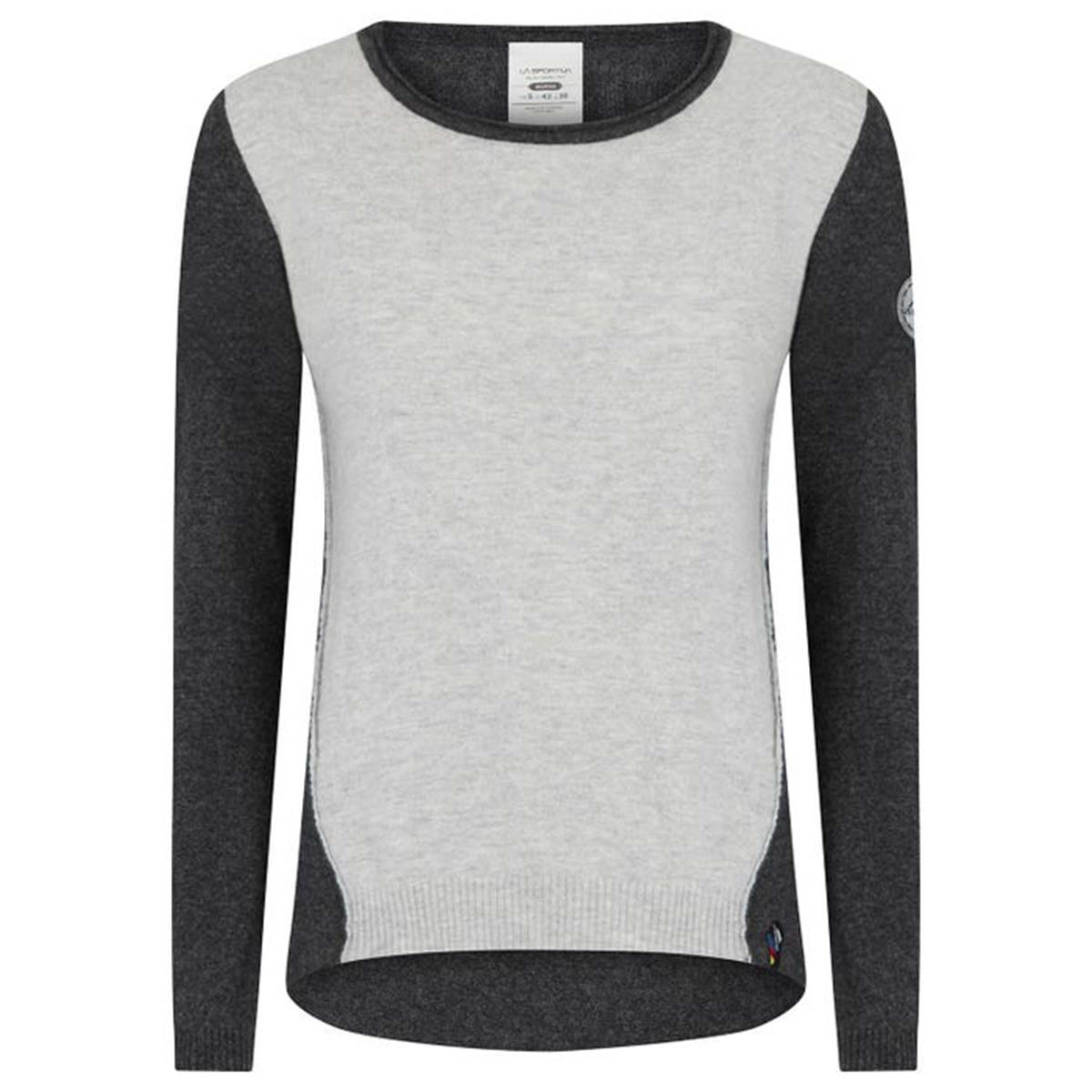 Linville Womens Climbing Pullover Grey