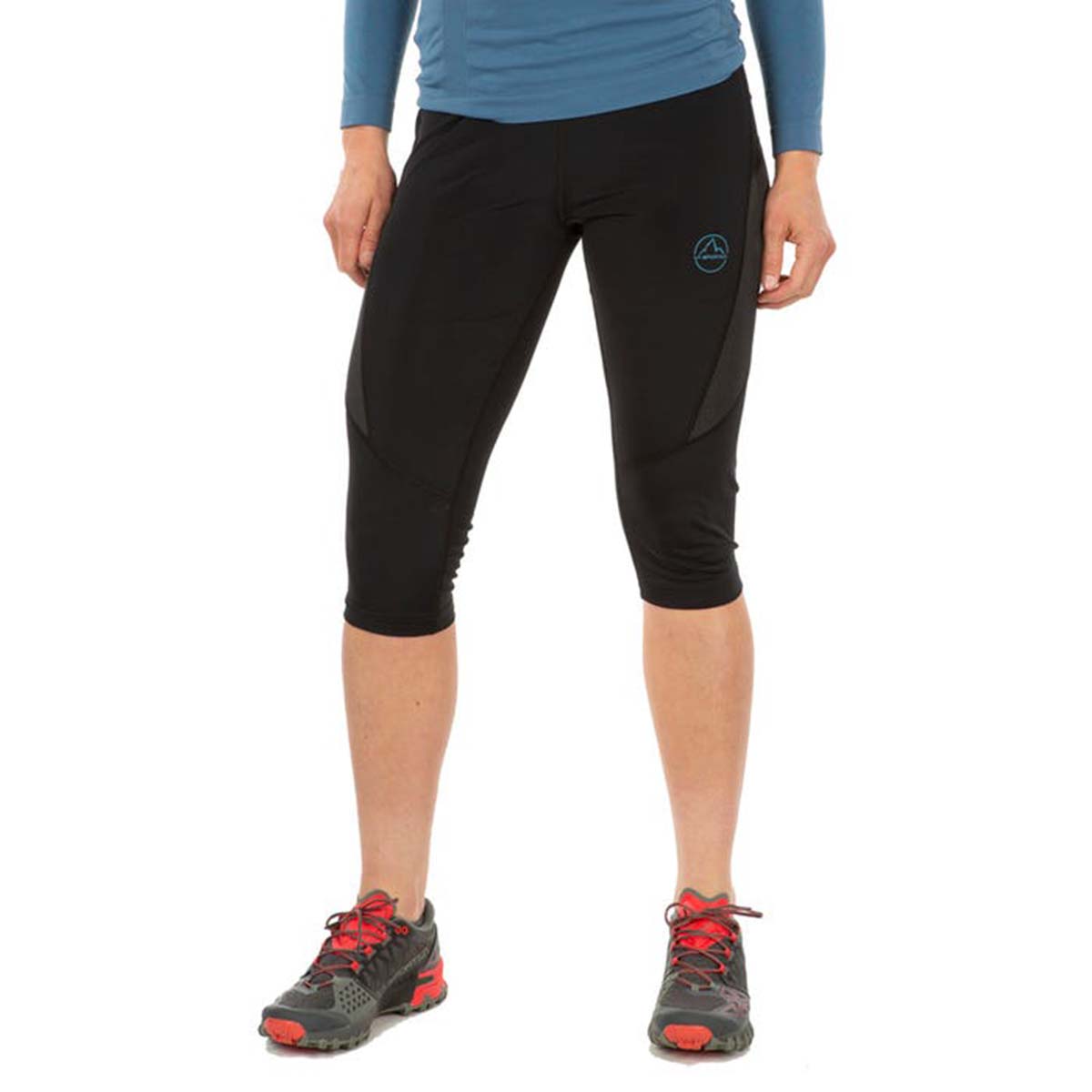 Triumph Womens Running Tight 3/4 Black