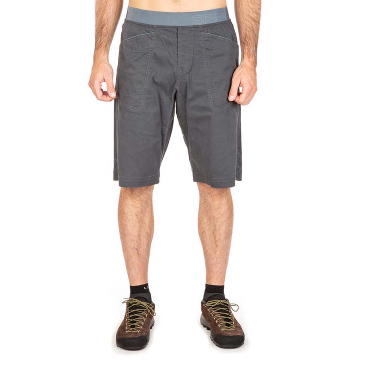 Flatanger Mens Climbing Shorts Grey