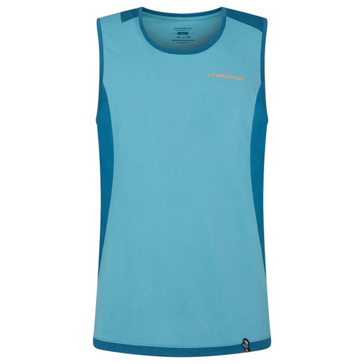 Crimp Mens Climbing Tank Top Blue